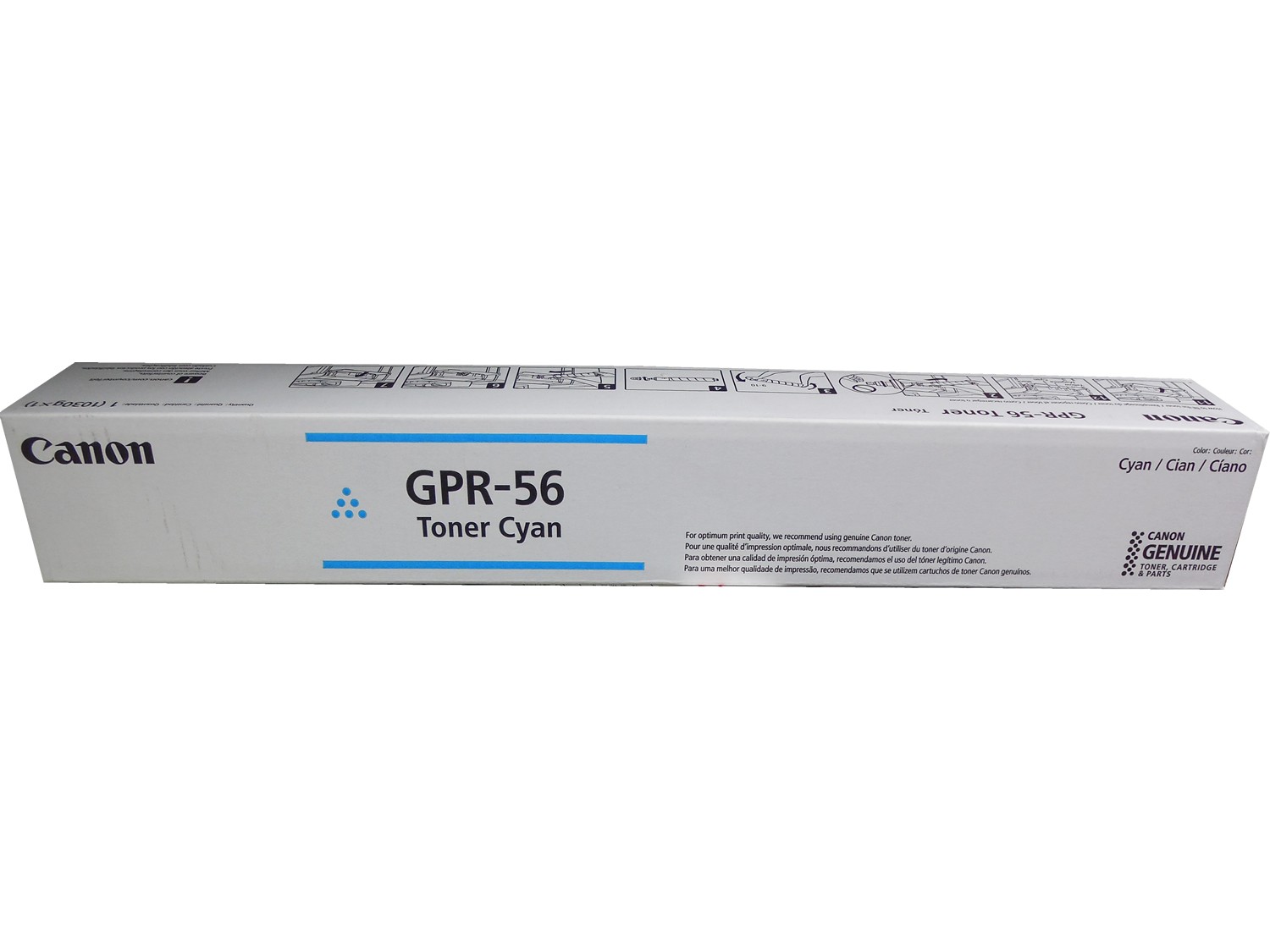Canon GPR-56 (0999C003) Cyan Toner Cartridge Genuine OEM Original
