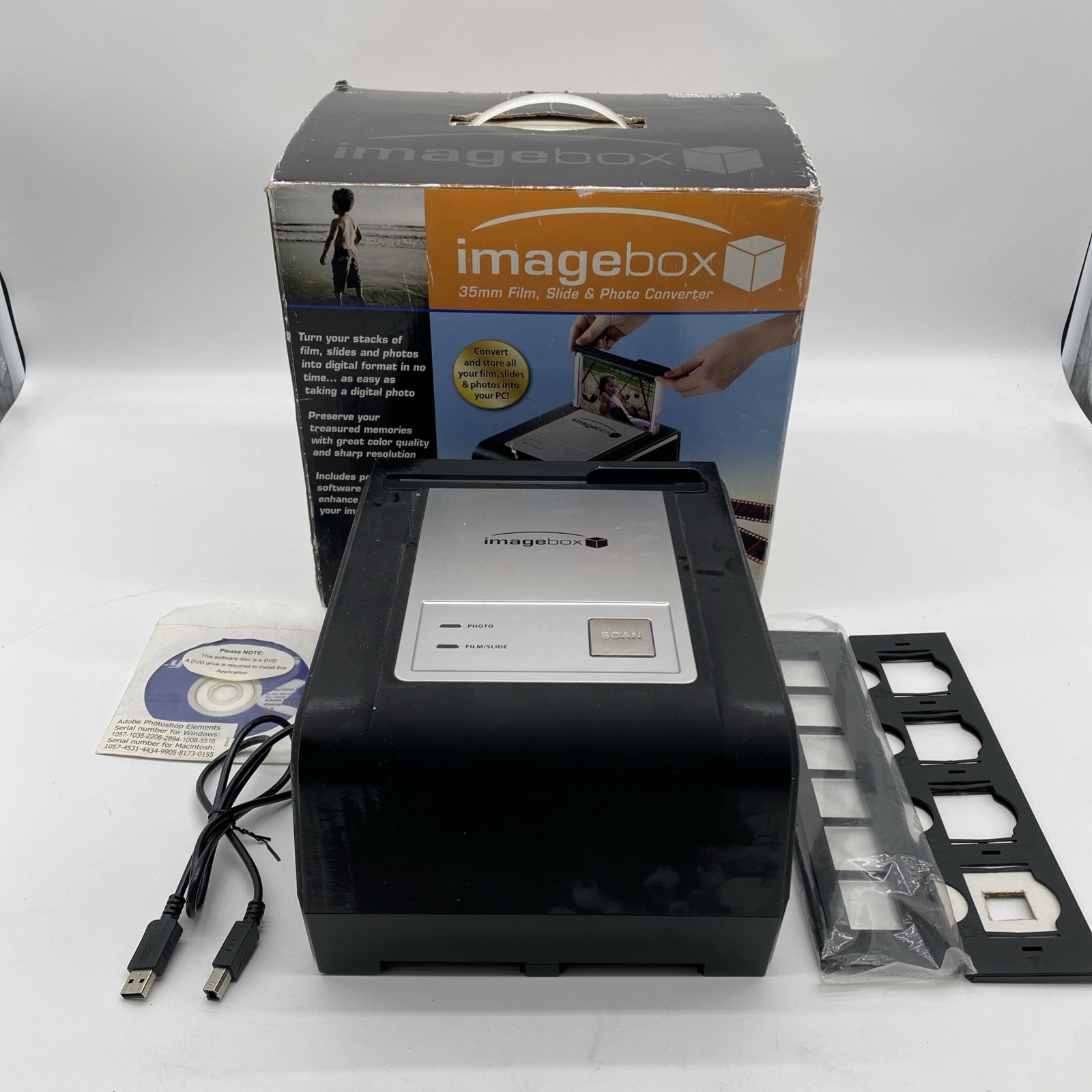 Pacific Image Imagebox 35mm Film Slide & Photo Converter Scanner
