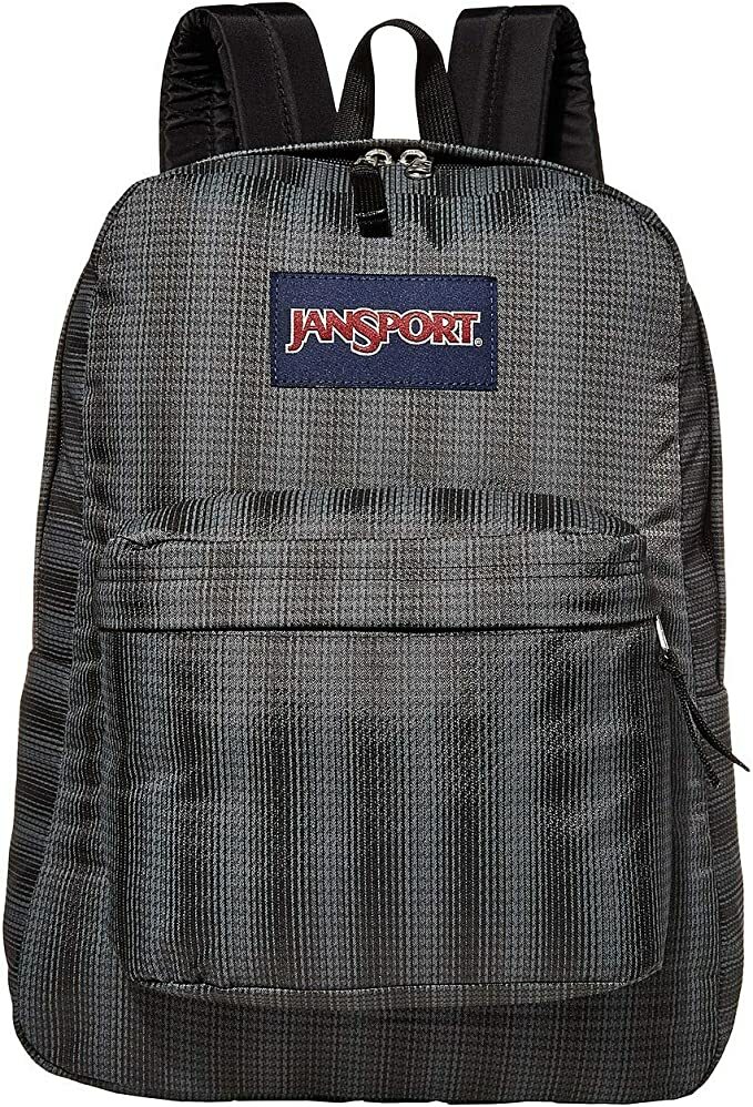 Jansport Superbreak Classic Black Print Backpack X3305