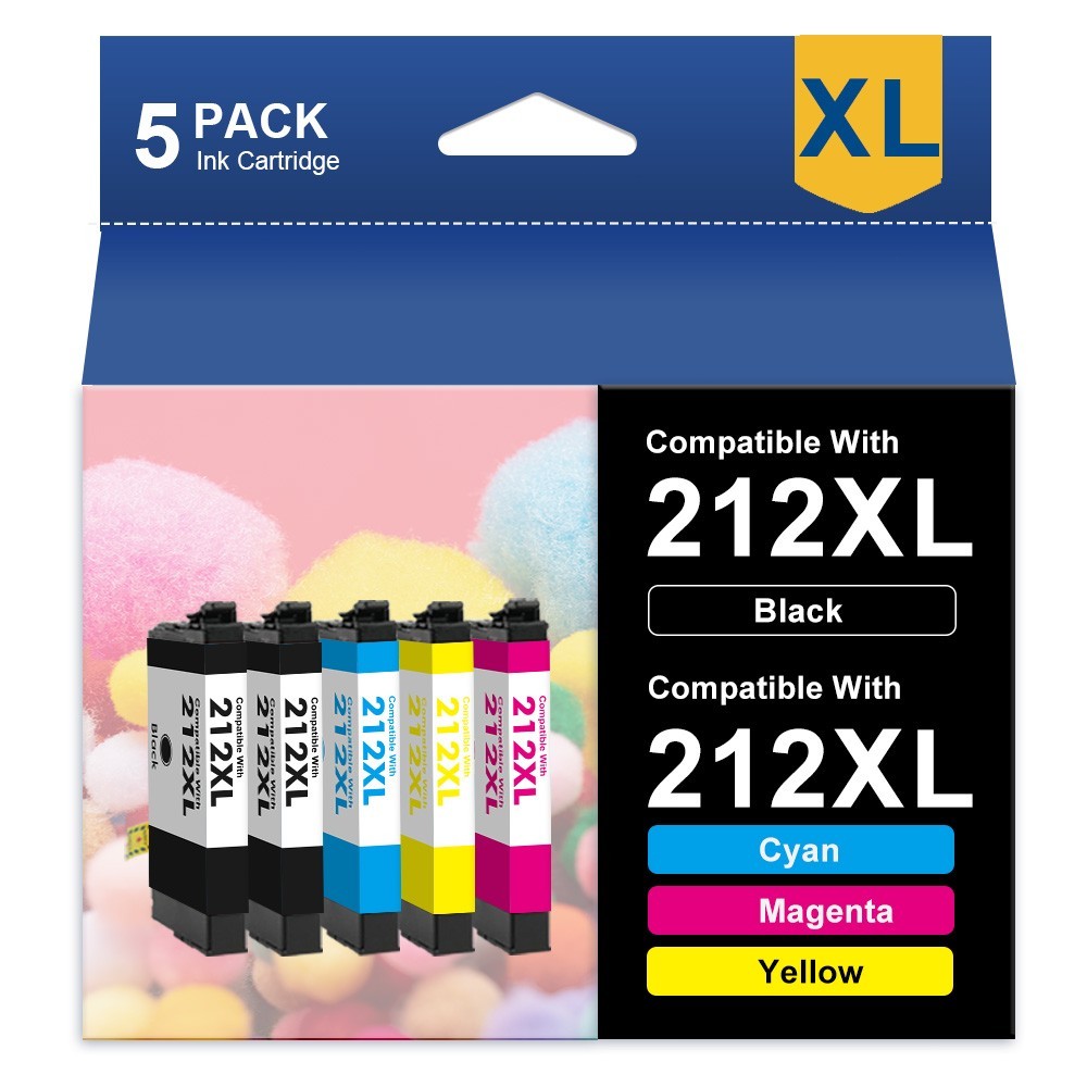 212XL T212XL Ink Cartridges For Epson Workforce WF-2850 XP-4100 XP-4105 Printer