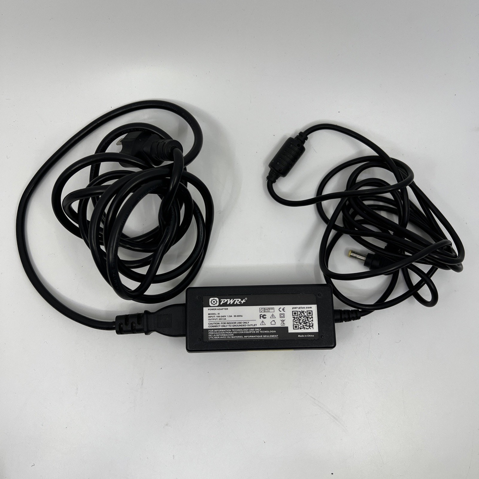 PWR+ Model i5 Power Supply Adapter 20V 2A Output