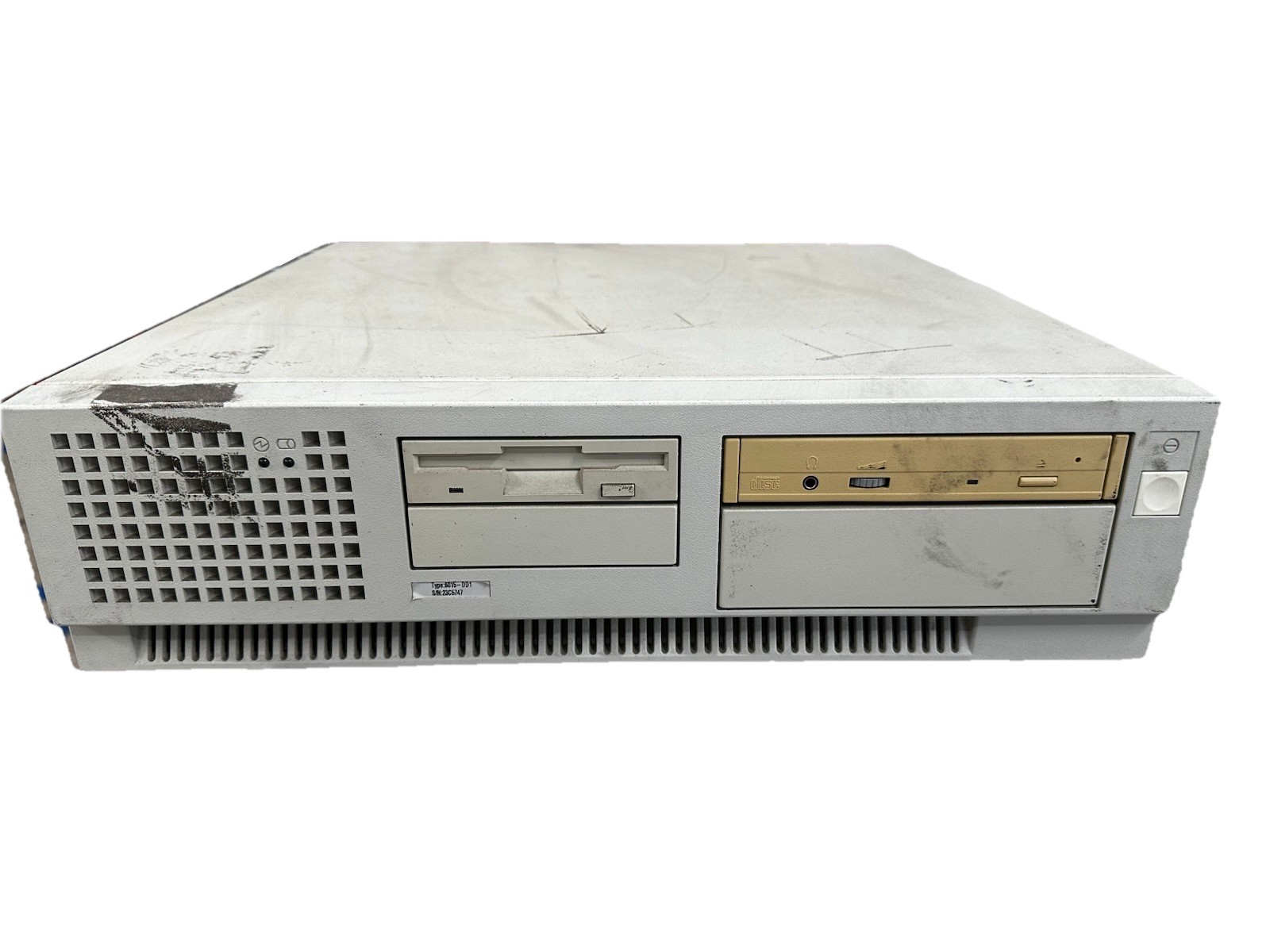 IBM Type: 6015 Complete system 6015-DD01 Type: 6015 Model: DD01