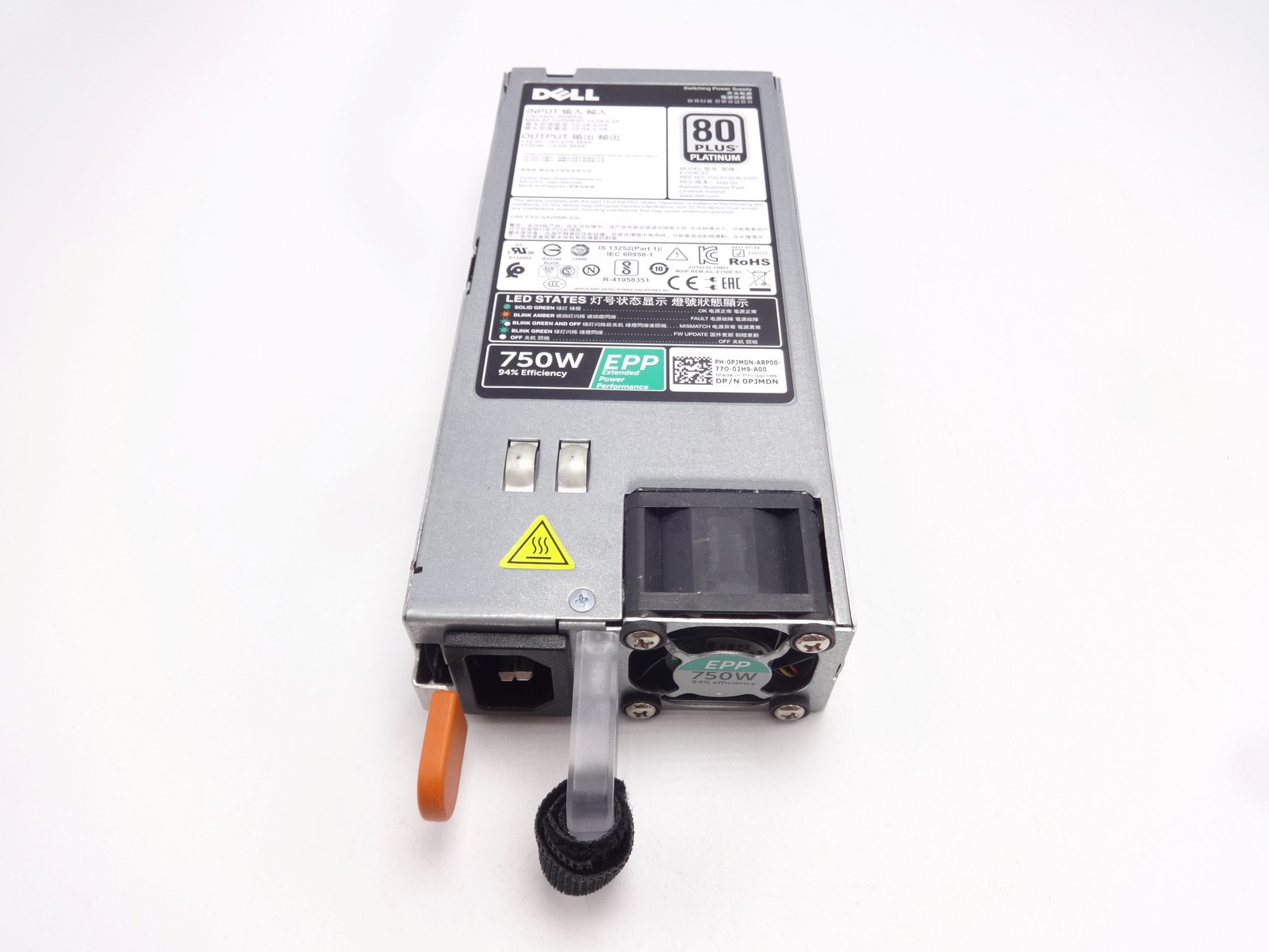 Dell Poweredge 750W Power Supply R530 R630 R730 R730XD R830 R930 R540 R640 R740