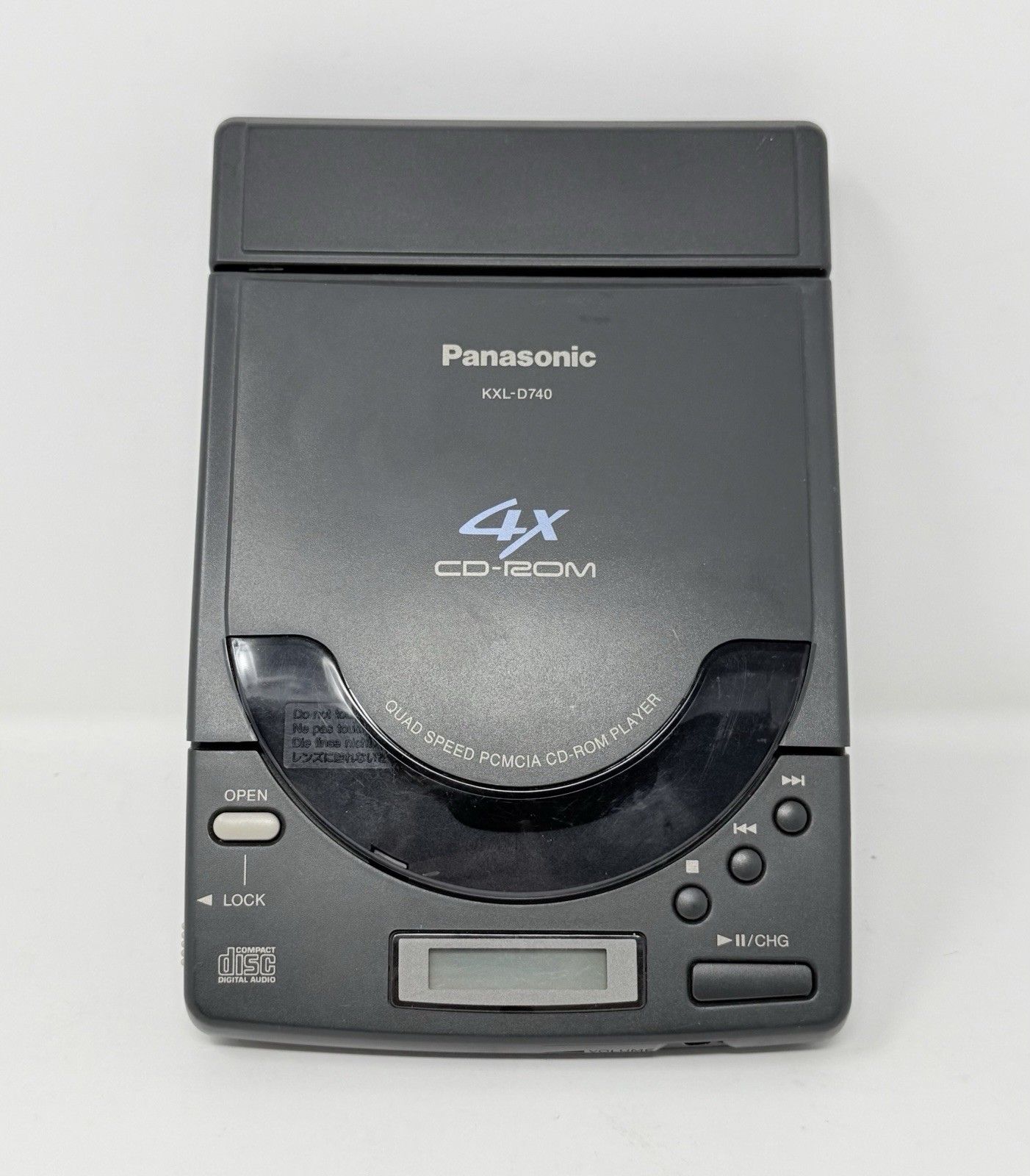 Vintage Panasonic KXL-D740 Quad Speed CD-ROM / Player 4X Tested Working