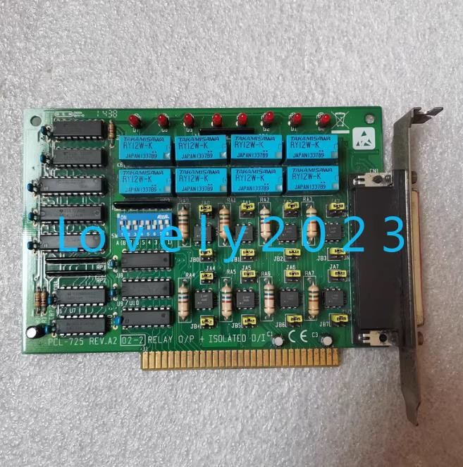 1pc used Advantech PCL-725 REV A2 Input Card