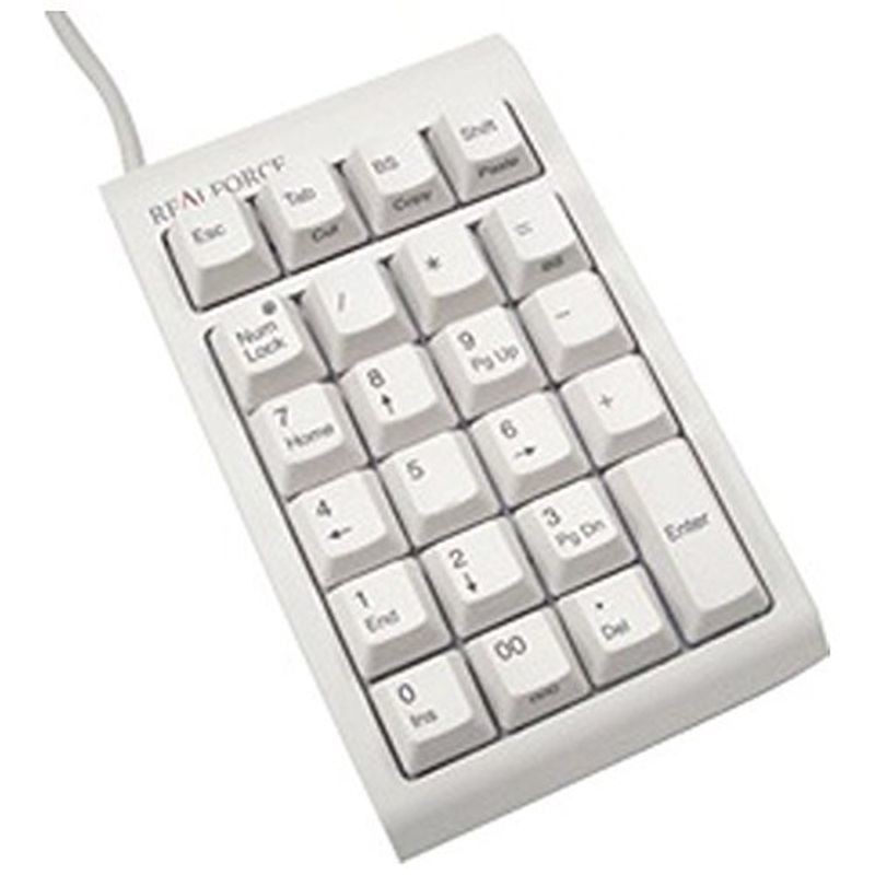 Topre REALFORCE 23U Keypad White PC Peripherals Tested Working