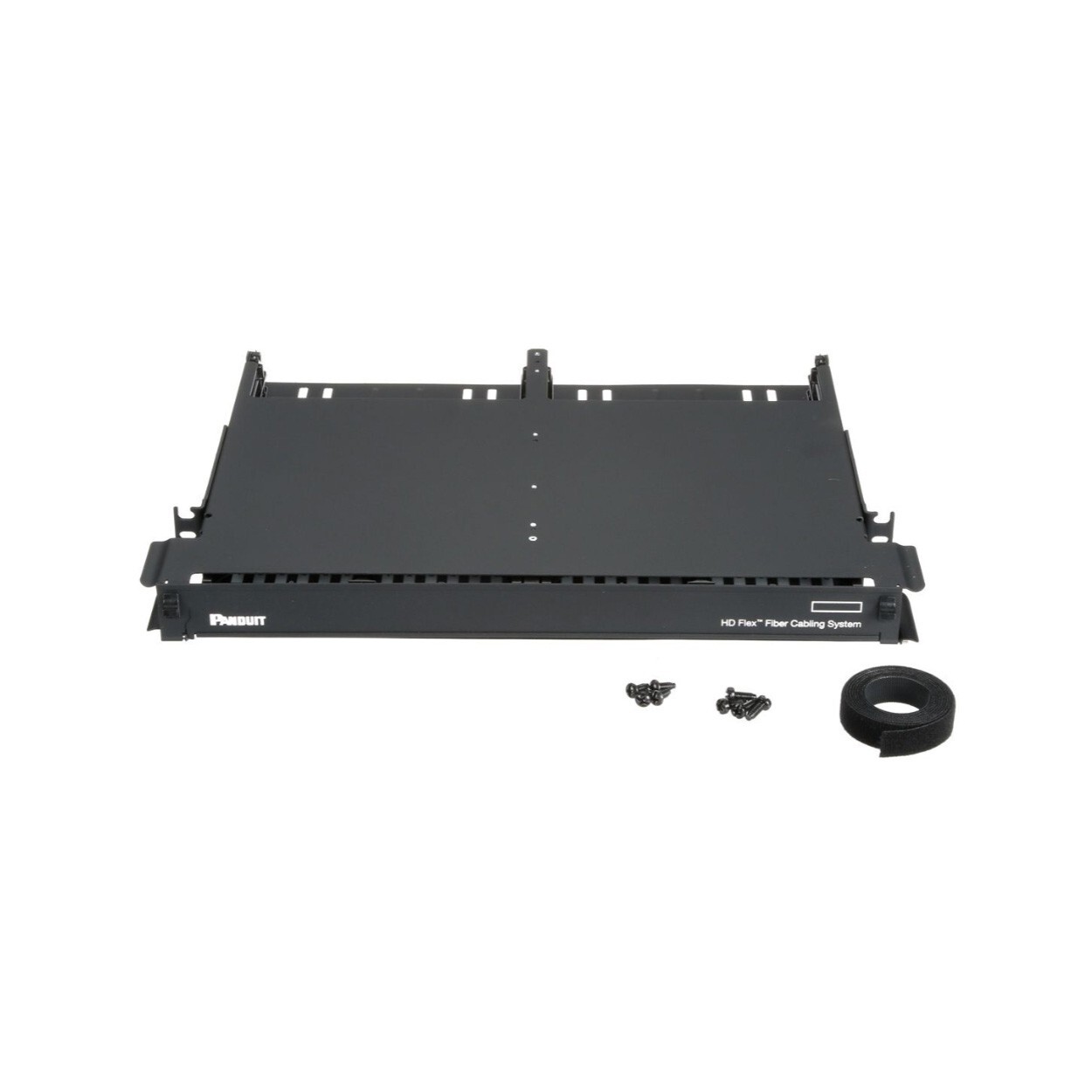 Panduit FLEX1U06 HD Flex 1 RU Rack 6 Ports Fiber Enclosure Black