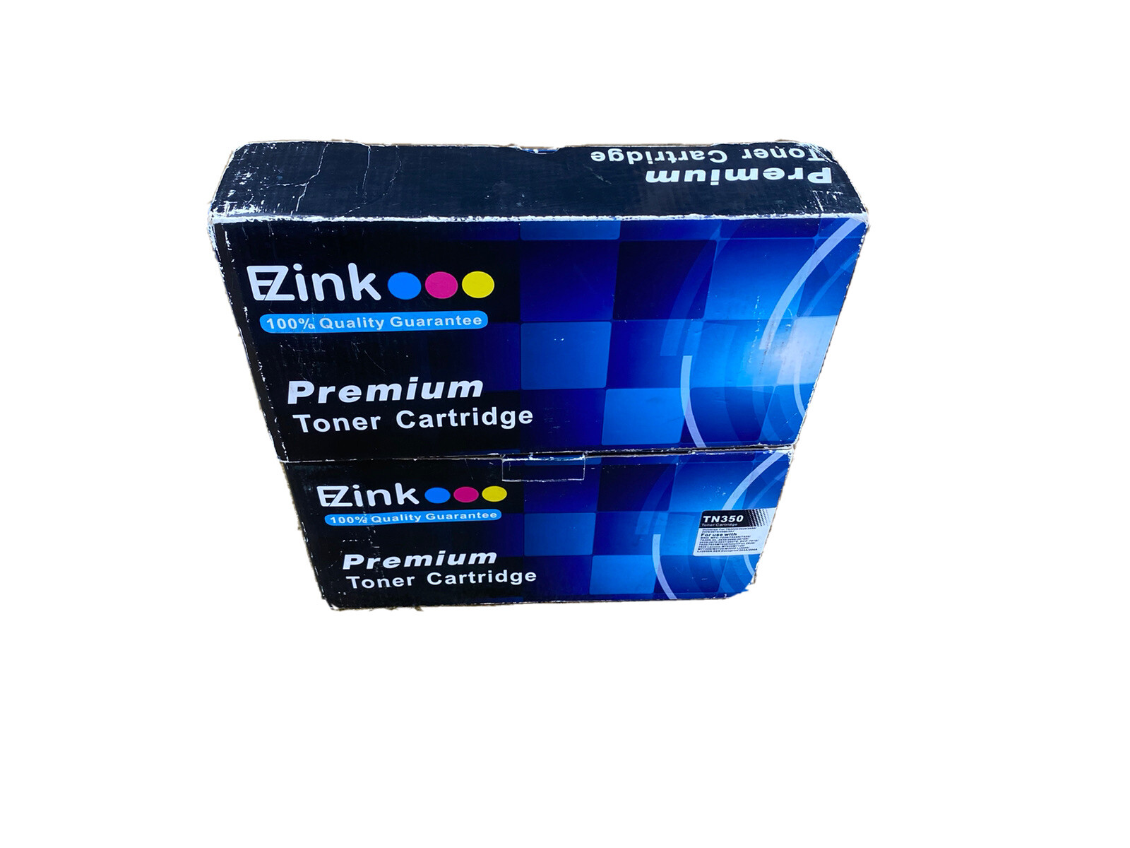 Lot Of 2 EZink Premium Toner Cartridge TN350 BLACK Sealed