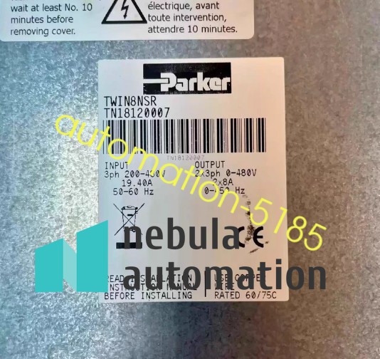 1PC Second-hand PARKER TWIN8NSR dual-axis drive from fedex or DHL