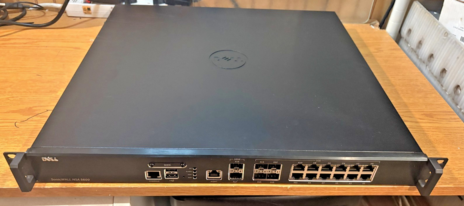 Dell SonicWALL NSA 5600 Network Security Firewall Unit Appliance