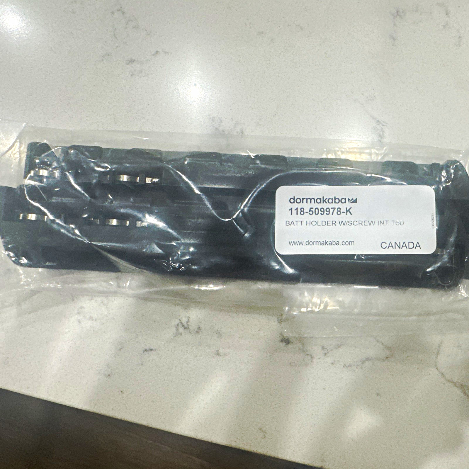 DormaKaba 118-590978-K 4U 19in Rack-Mount Battery Holder 17in Deep 750lb