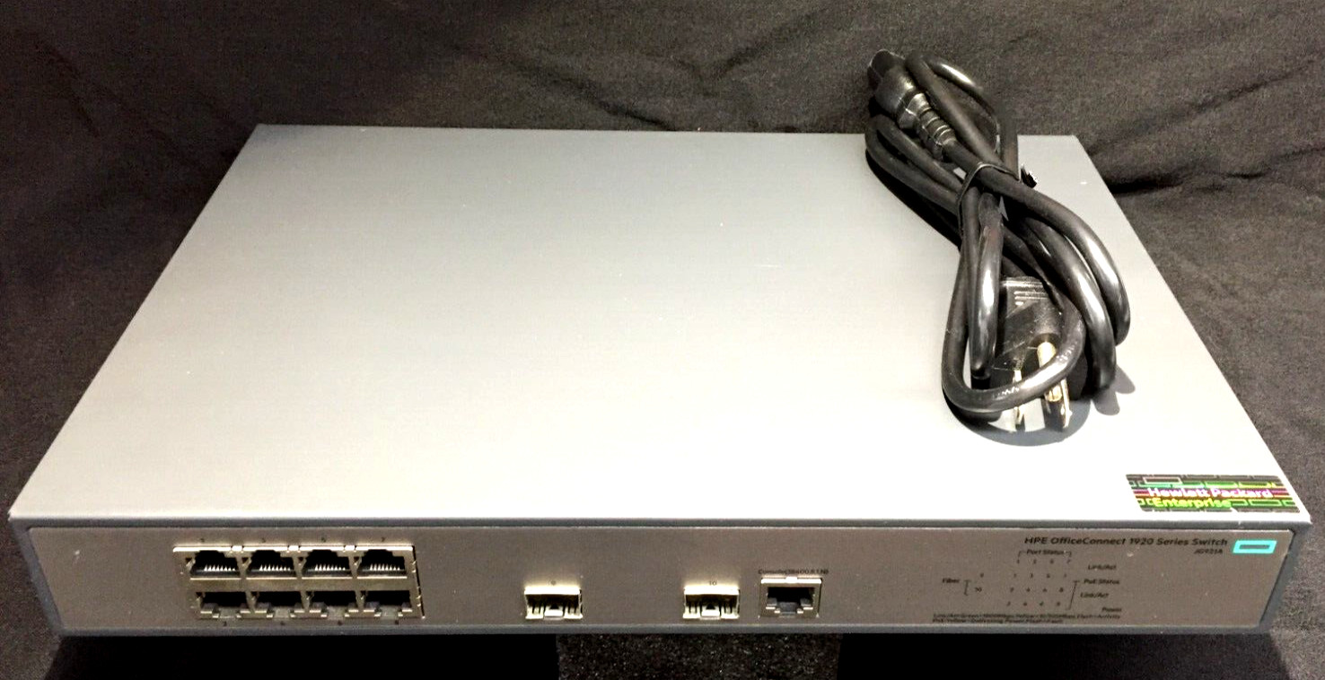 HPE OFFICE CONNECT 1920 SERIES SWITCH JG921A COND. REFURBISHED