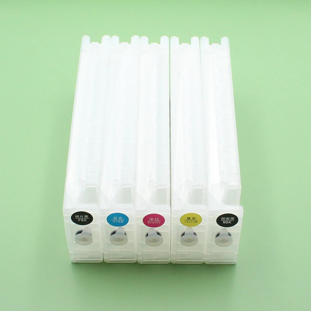 5pc 700ML/PC Refill Ink Cartridge for Epson SureColor T3000 T5000 T7000 T3200 