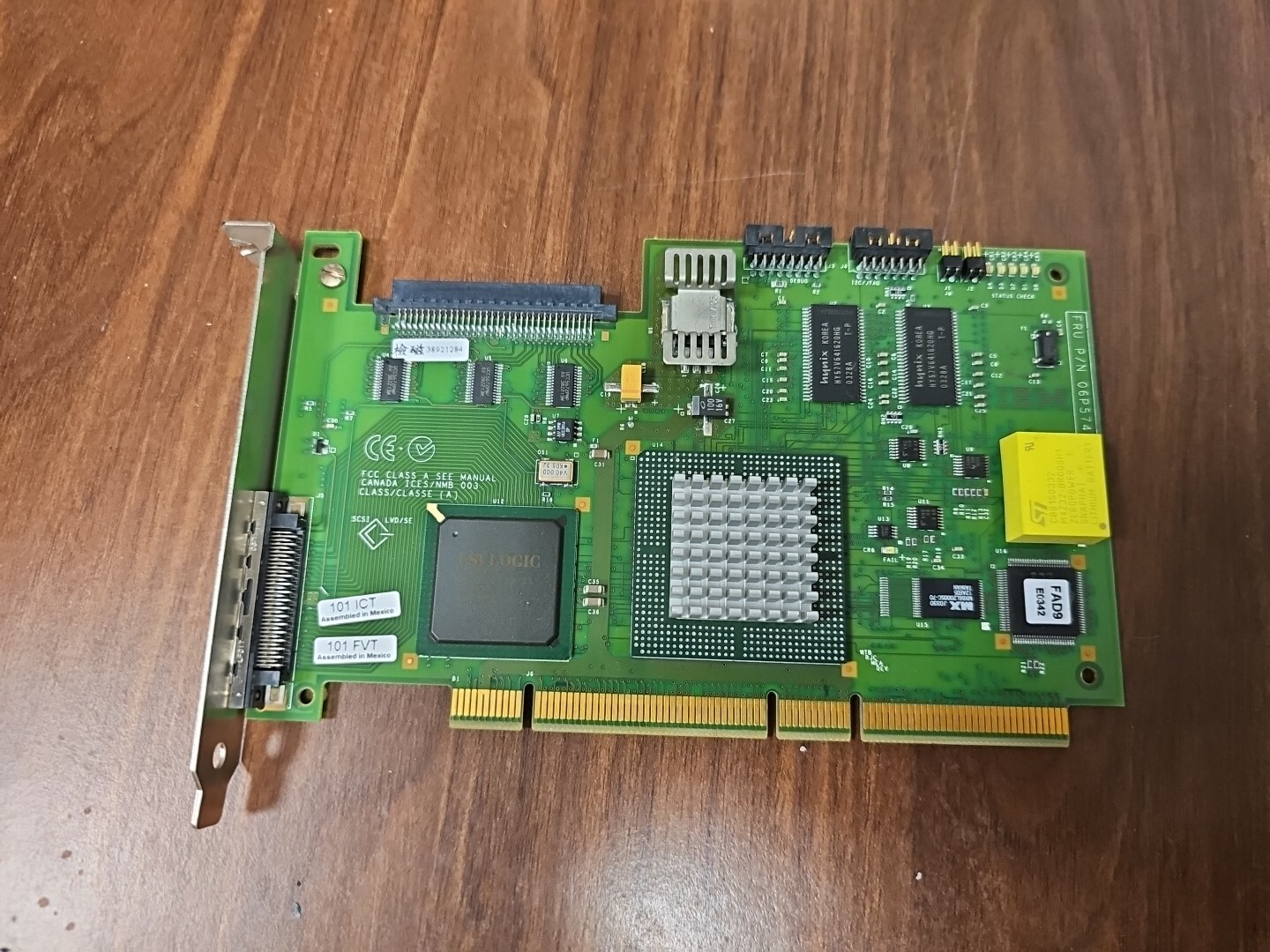 ServeRAID 4LX 32MB 06P5741 PCI-X Raid 68-pin 68-pin 16p 14p Controller