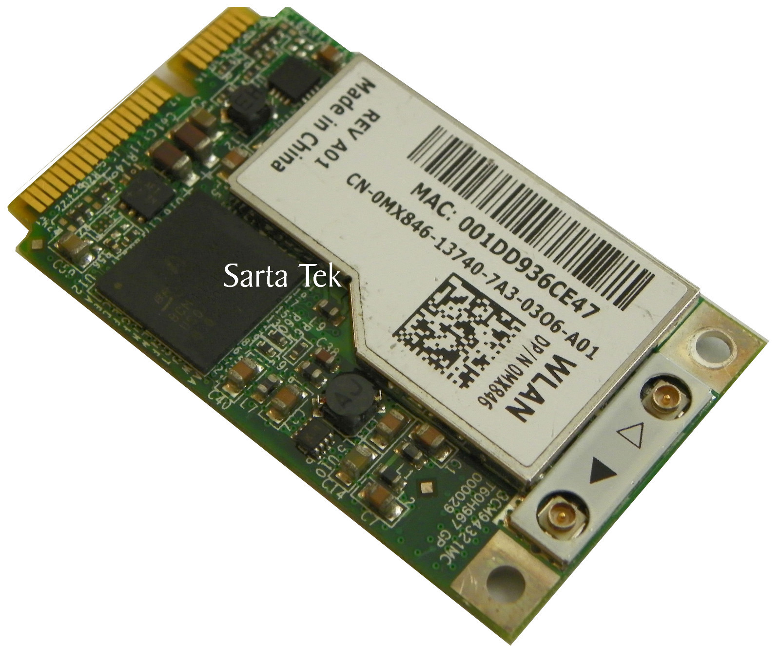 Dell DW1505 MX846 BCM94321MC a/b/gn Dual-Band PCI Express Card Original