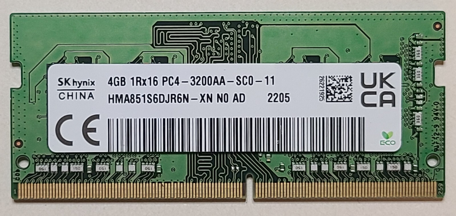 NEW OEM HP Pavilion 15-DY 15-EF 15-DY3044NR 4GB 1RX16 DDR4 RAM MEMORY L10598-855