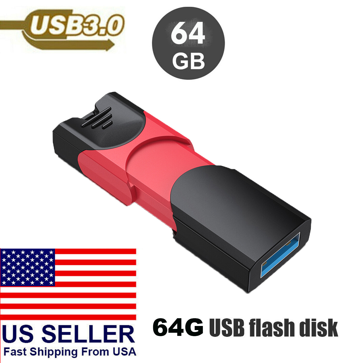 64GB Memory Stick USB 3.0 Flash Drive External Data Storage For PC/Laptop Lot