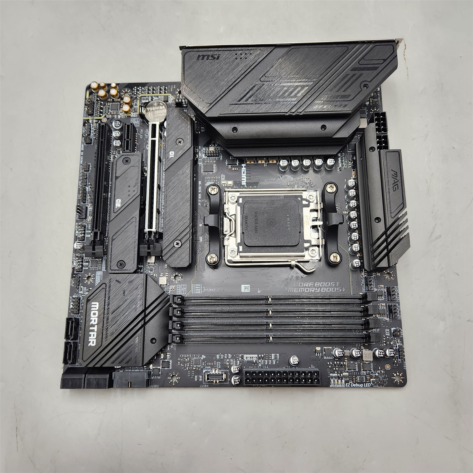MSI MAG B650M Mortar WiFi Gaming AMD AM5 DDR5 mATX Motherboard