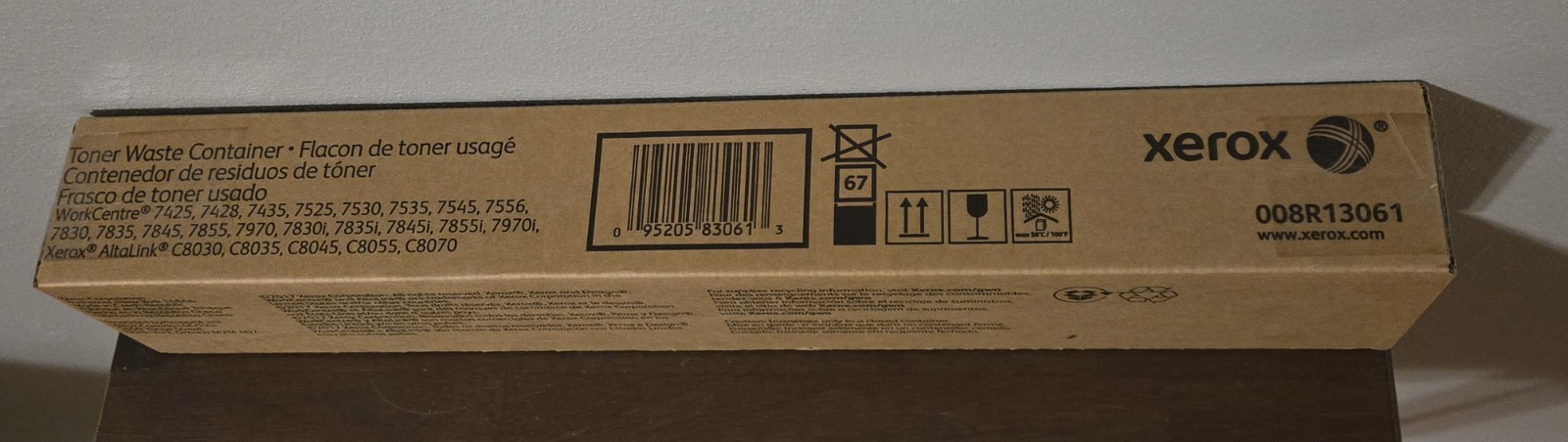 Xerox 008R13061 Waste Toner Cartridge, Black