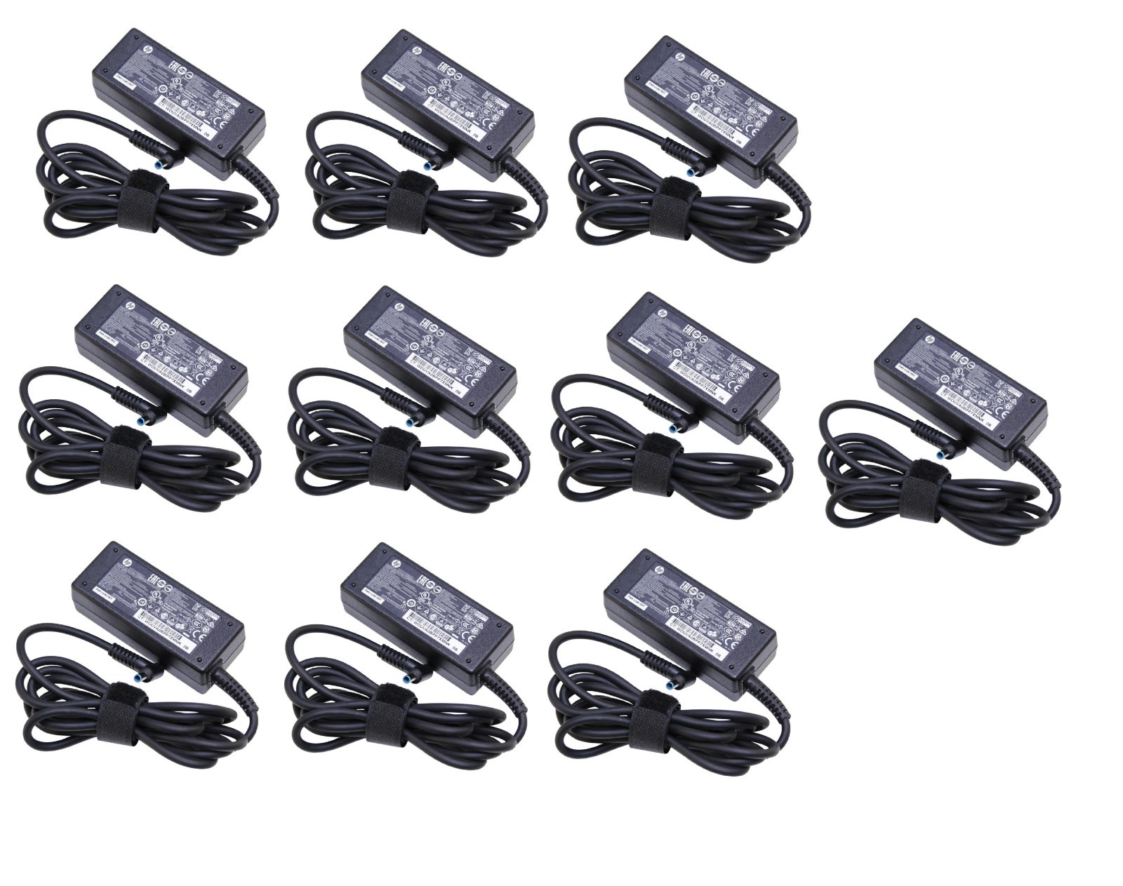 10pcs HP 45W Blue Tip Laptop Charger AdapterFor L25296-002 L25296-001 L25296-004