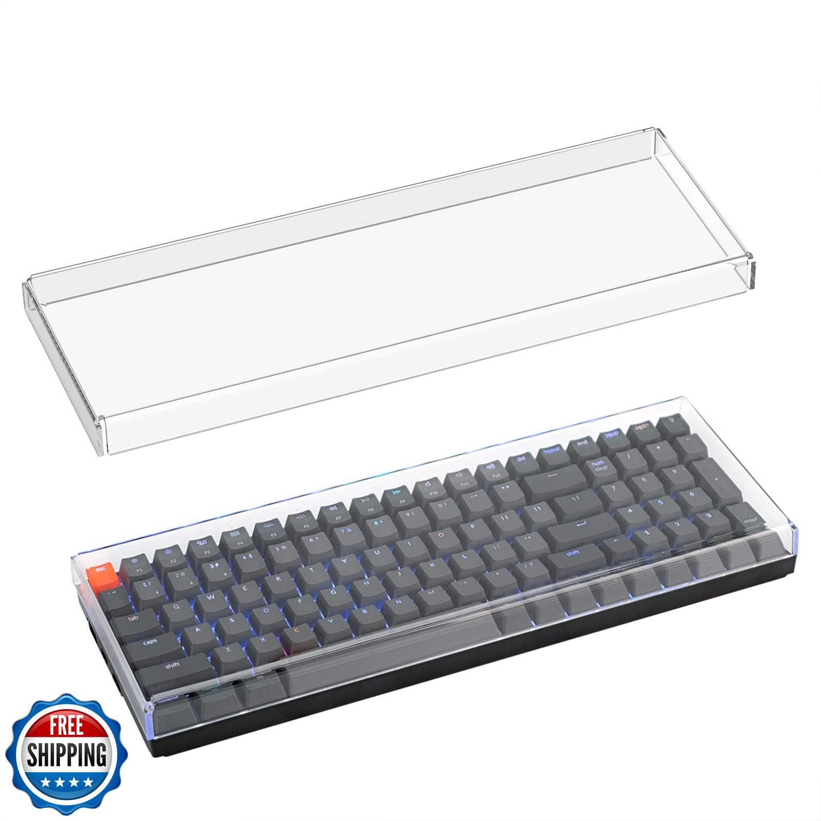 Geekria Keyboard Dust Cover, Clear Acrylic Keypads Cover, Compatible with Key