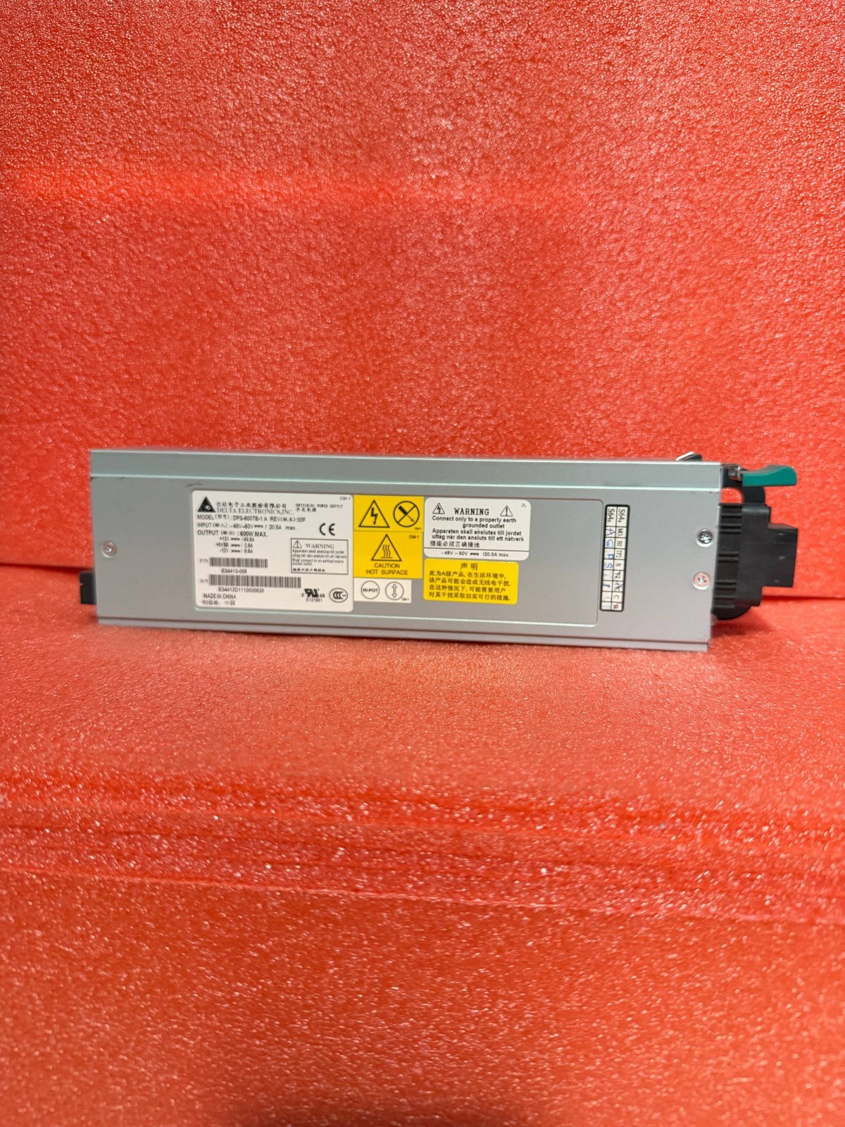 DELTA ELECTRONICS POWER SUPPLY DPS-600TB-1 A  DPS600TB1A