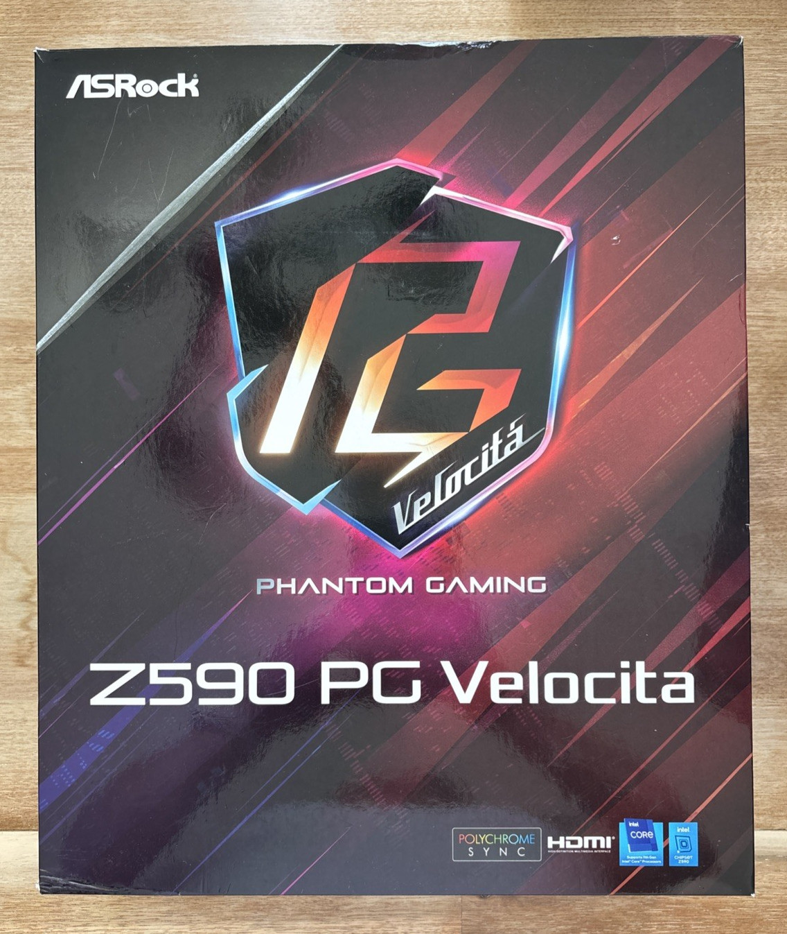ASRock Z590 Phantom Gaming VELOCITA LGA 1200 Intel Z590 ATX Intel Motherboard