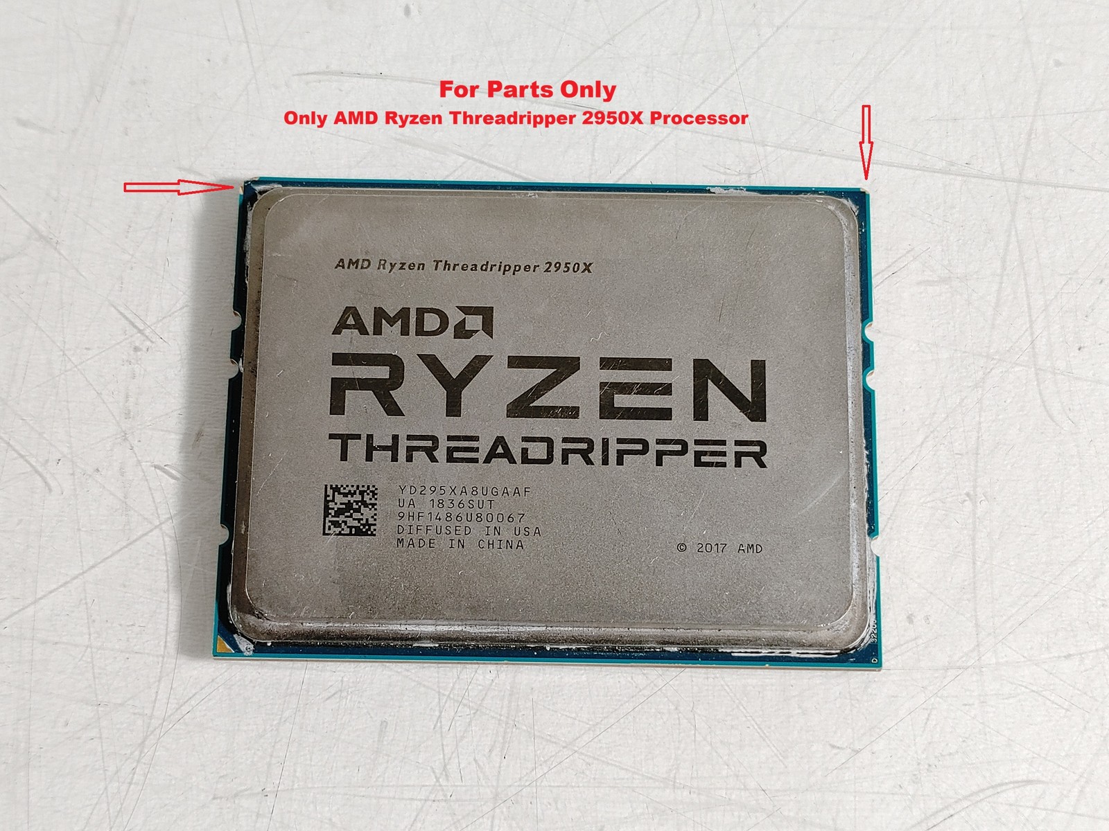 AMD Ryzen Threadripper 2950X 3.5 GHz Socket TR4 Desktop CPU YD295XA8UGAAF For