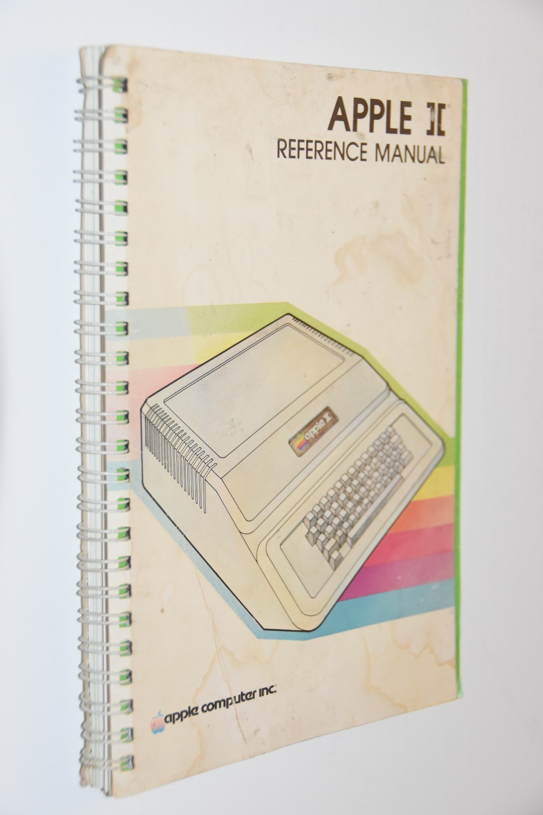 vintage 1981 Apple II Personal Computer Reference Manual 030-0004-C guide book .
