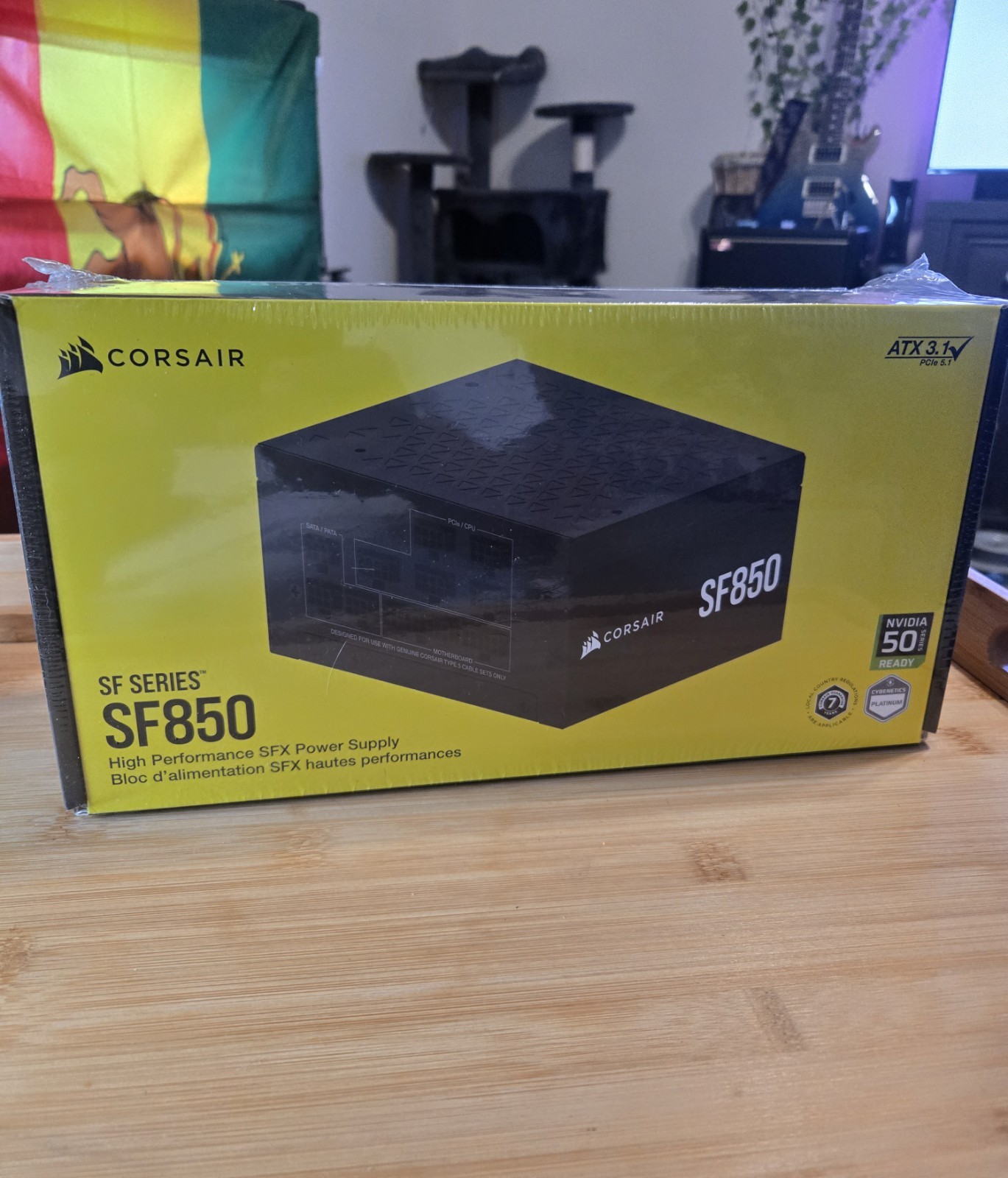 Corsair SF Series SF850 850W SFX Modular PSU-FREE SHIPING Black ATX 3.1/PCIe 5.1