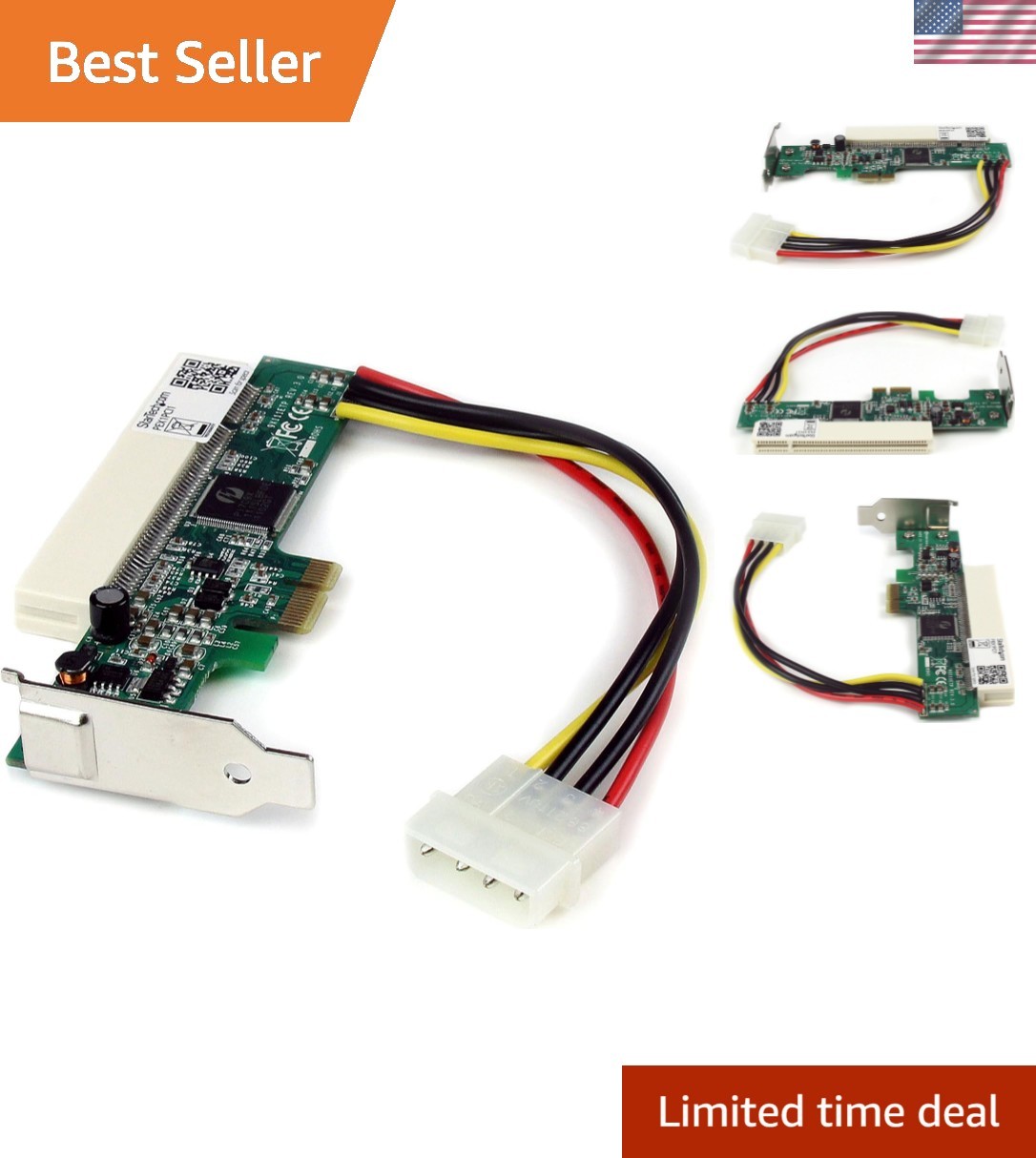 StarTech PCI Express to PCI Adapter Card, TAA