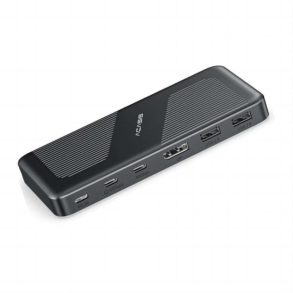 ACASIS Thunderbolt 3 USB-C Dock 40Gbps MST Dual Display 8K for MacBook