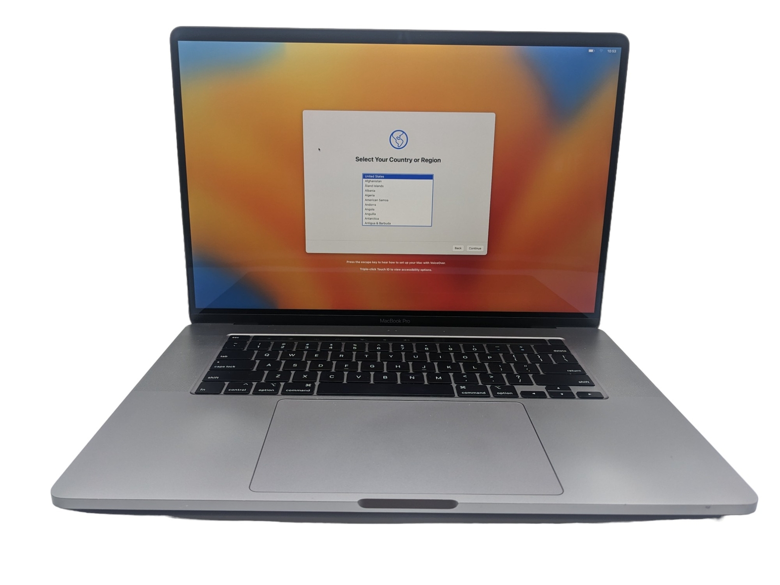 Apple MacBook Pro A2141 - 2019 - i7 2.6GHz - 16GB RAM - 512GB SSD - Grade D