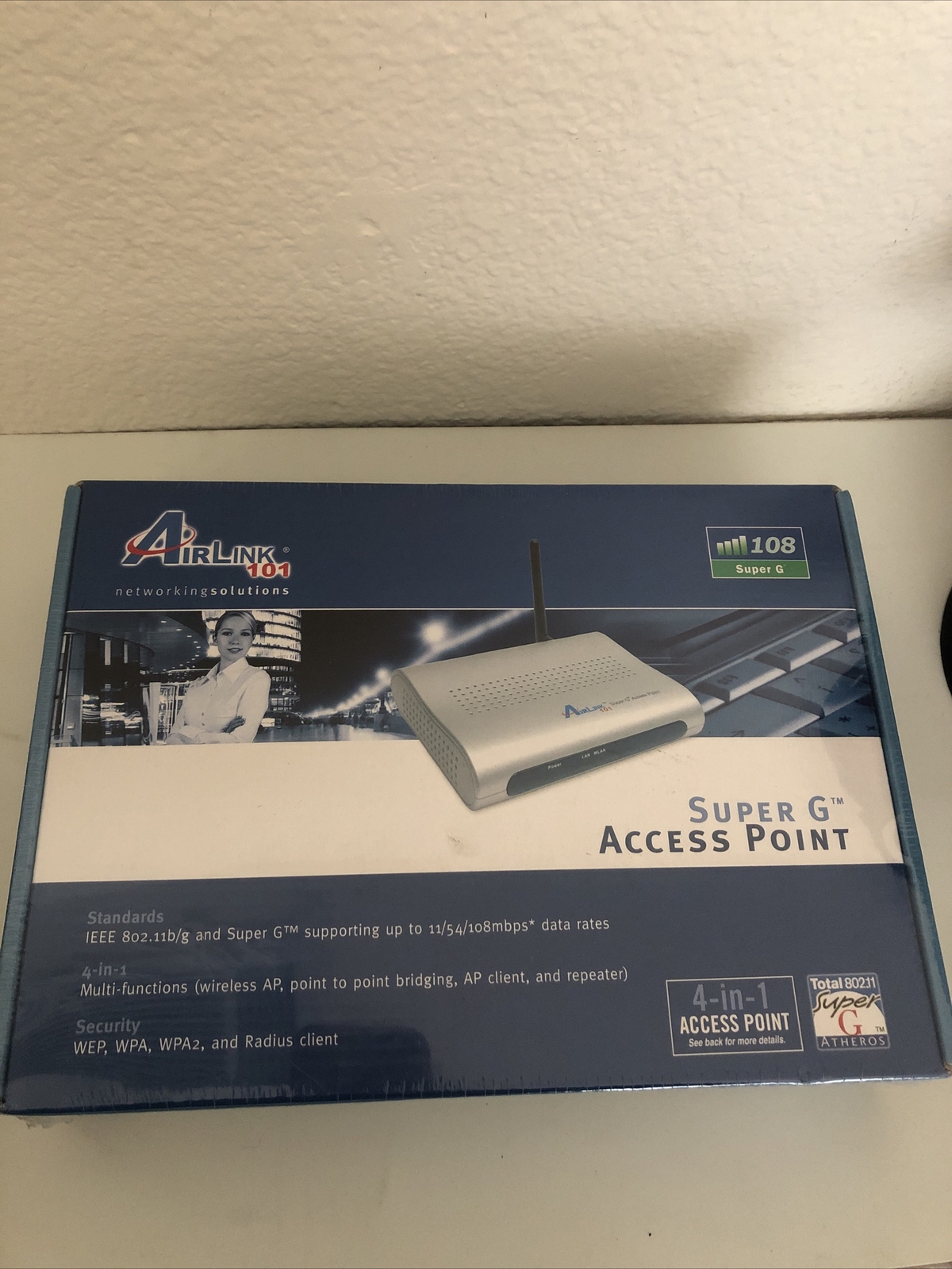 AirLink AP431w Super G 108Mbps Wireless Router Extender Repeater Bridge Gateway