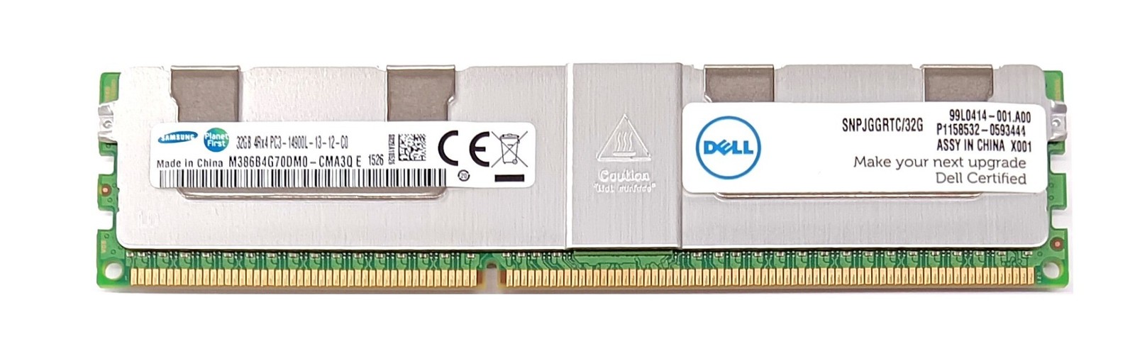 Dell Memory Module - 32GB - DDR3 SDRAM - PC-14900 SNPJGGRTC/32G