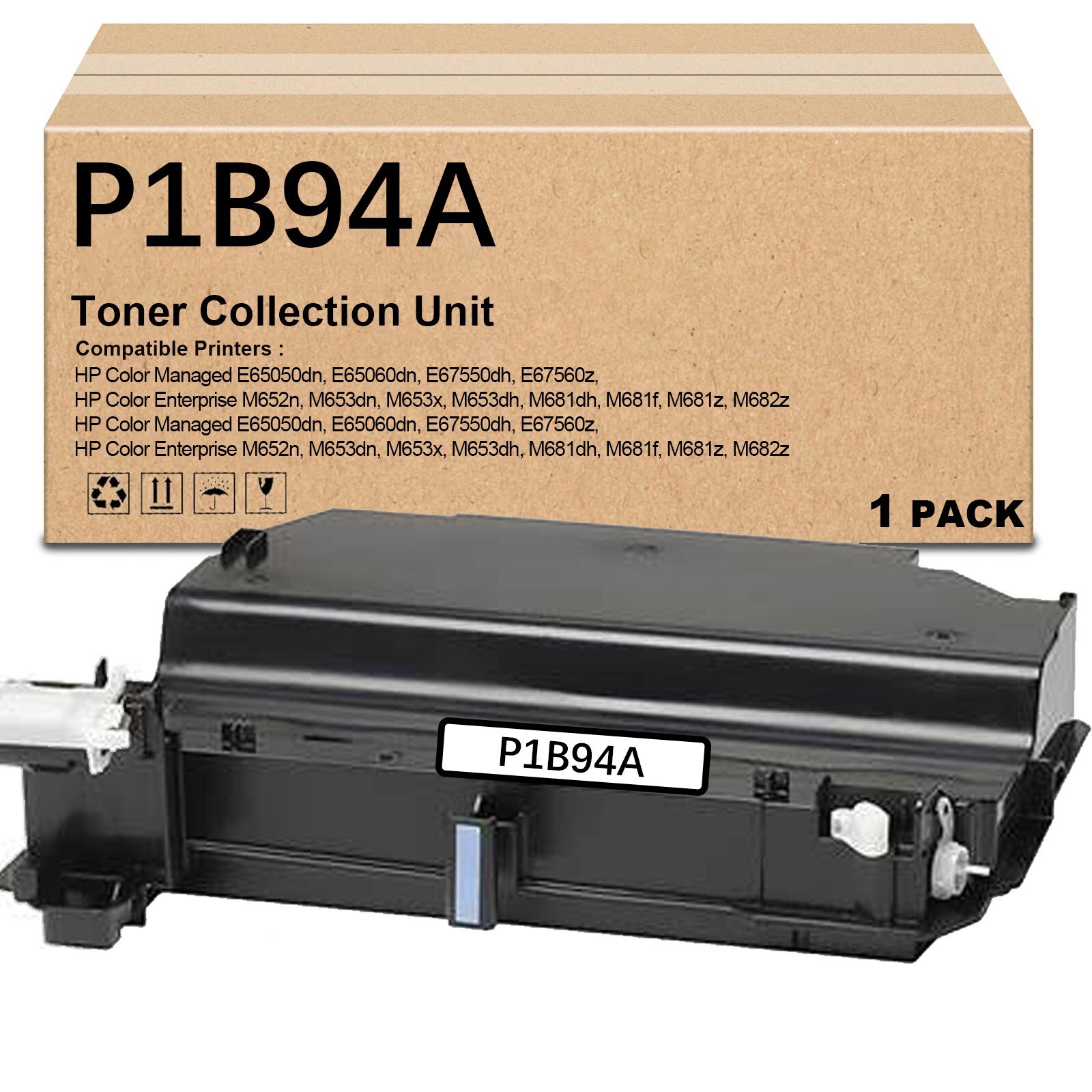 1Pack P1B94A  Collection Unit Replacement   for HP Color M652 M653 M681