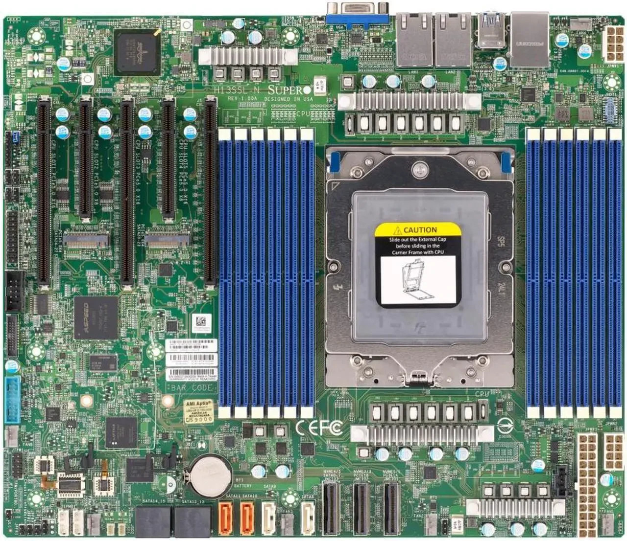 Supermicro MBD-H13SSL-N Server Motherboard REV 1.01 (Socket SP5)