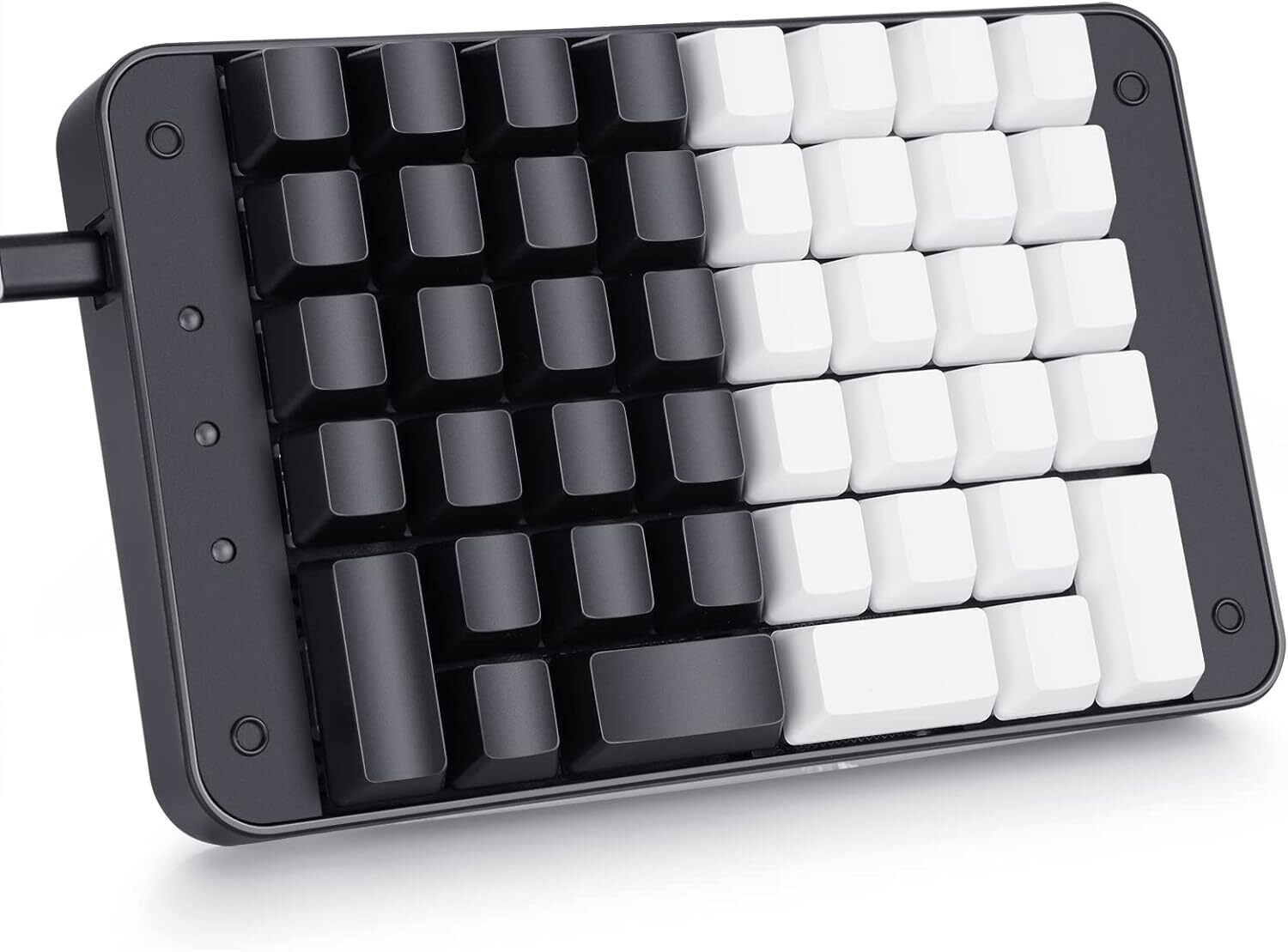 Koolertron 44 Keys Programmable Mechanical Keyboard with OEM Gateron Red Switch