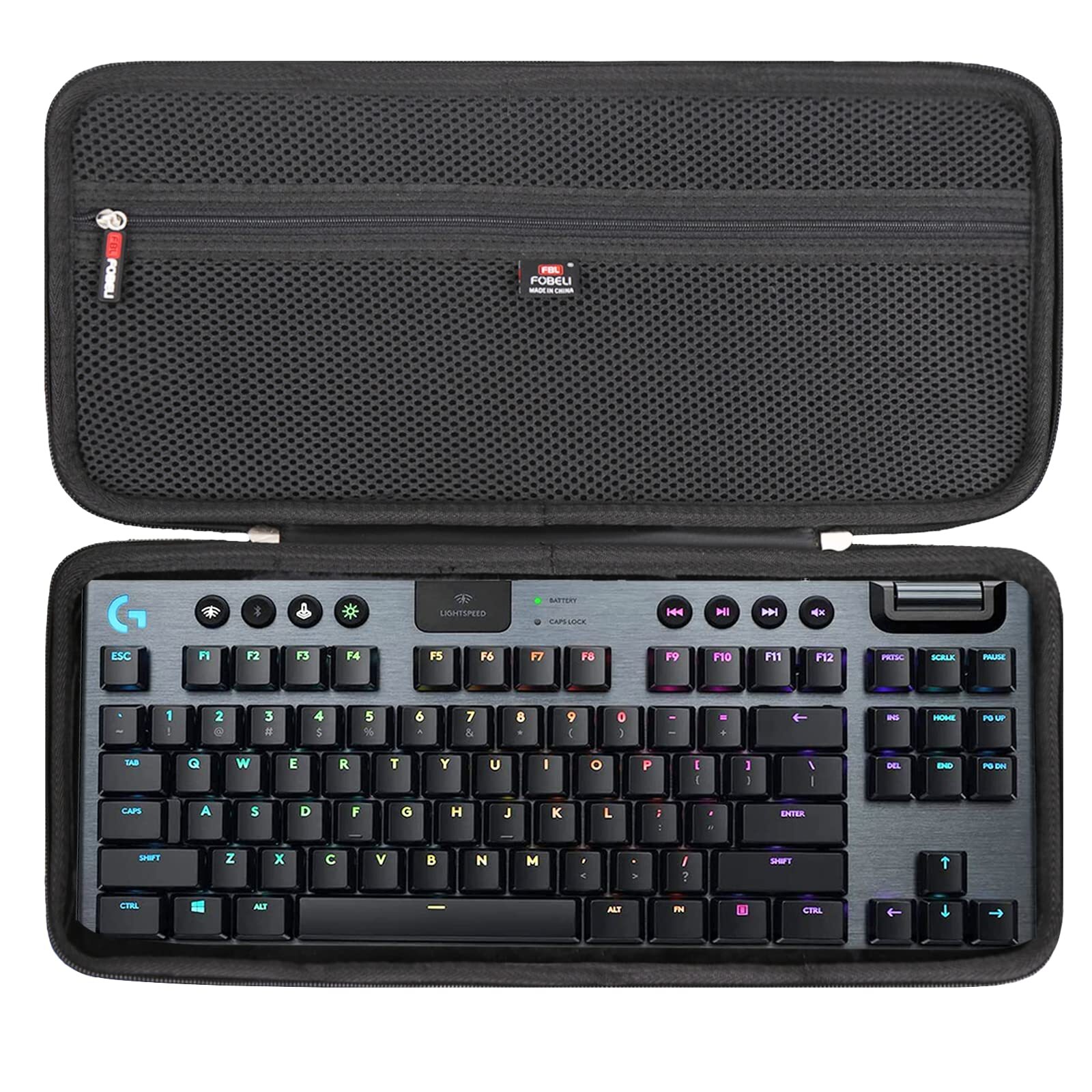 EVA Hard Carry Case for Logitech G915 TKL 80% Compact 87 Key Tenkeyless Light...