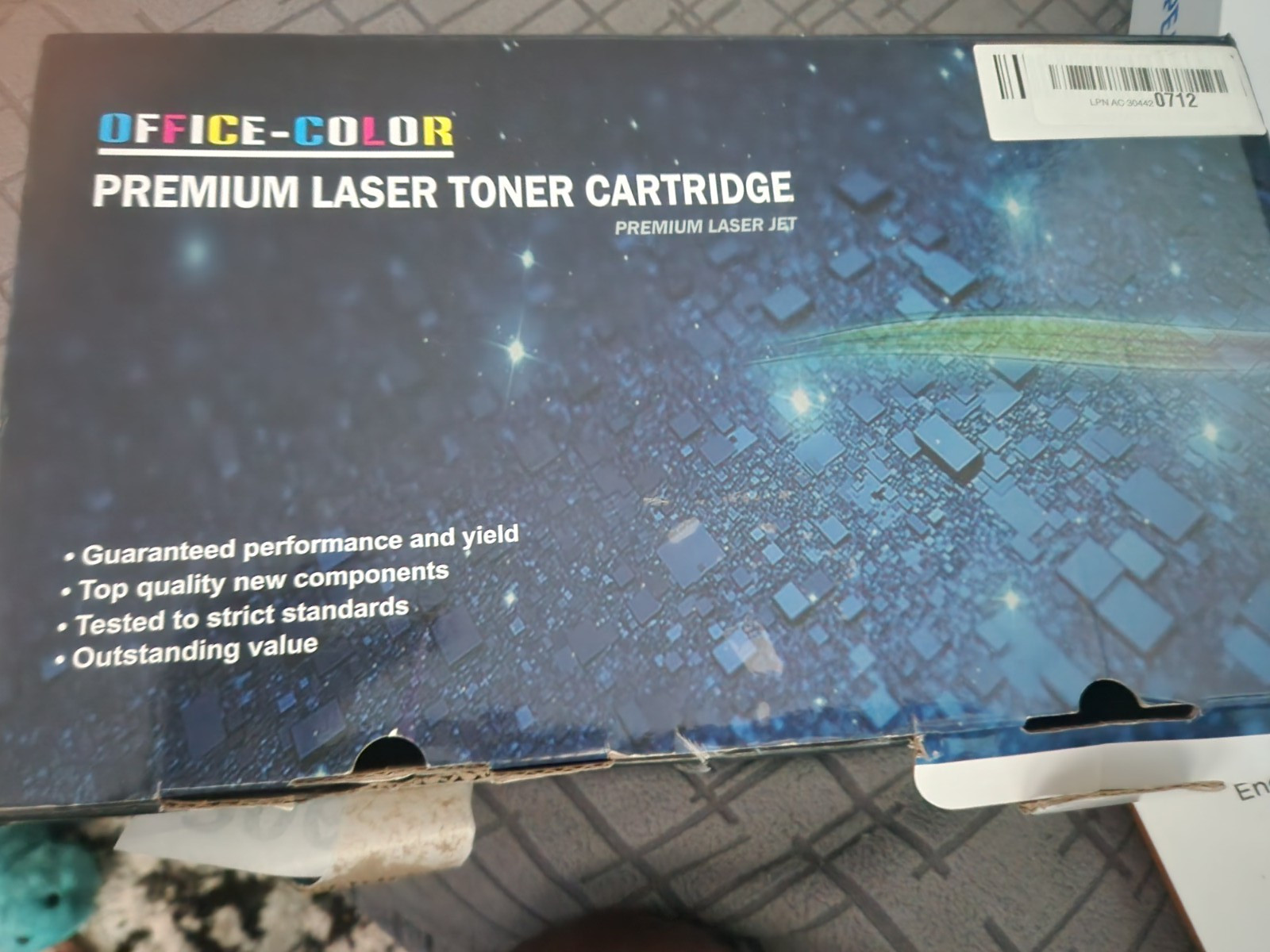 OFFICE-COLOR Premium Laser Toner Cartridge Laser Print Technology MPN 0712