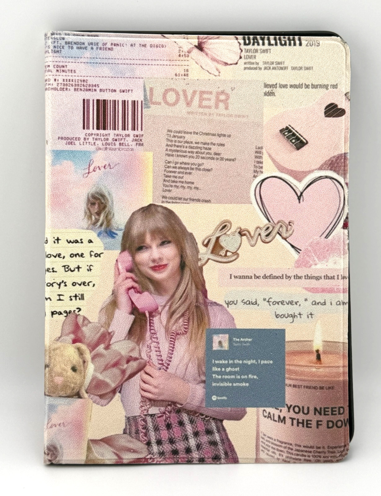 Taylor Swift Lover Album Journal iPad Case 9.7"