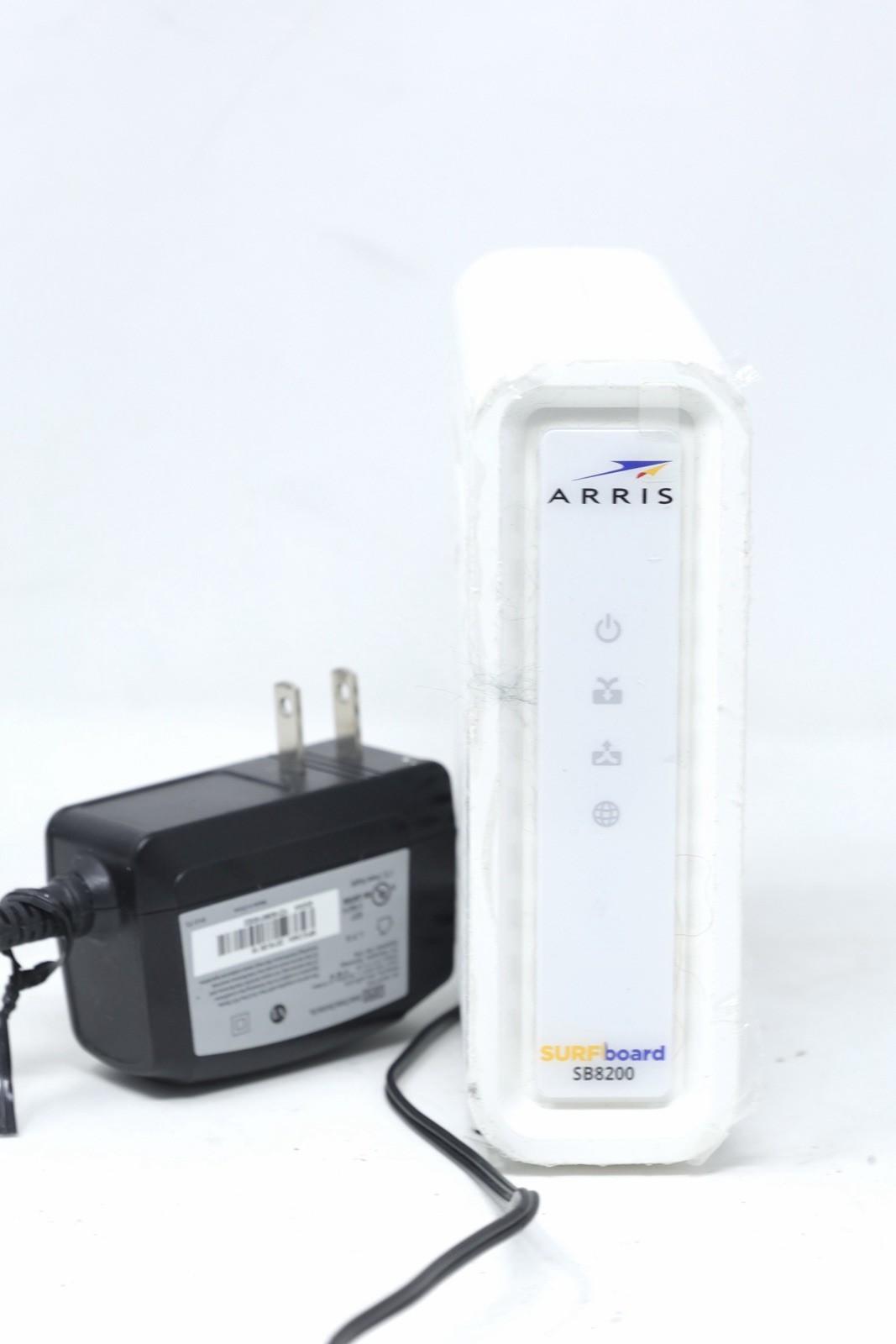 ARRIS SURFboard SB8200 DOCSIS 3.1 Cable Modem - White, with Power Adapter