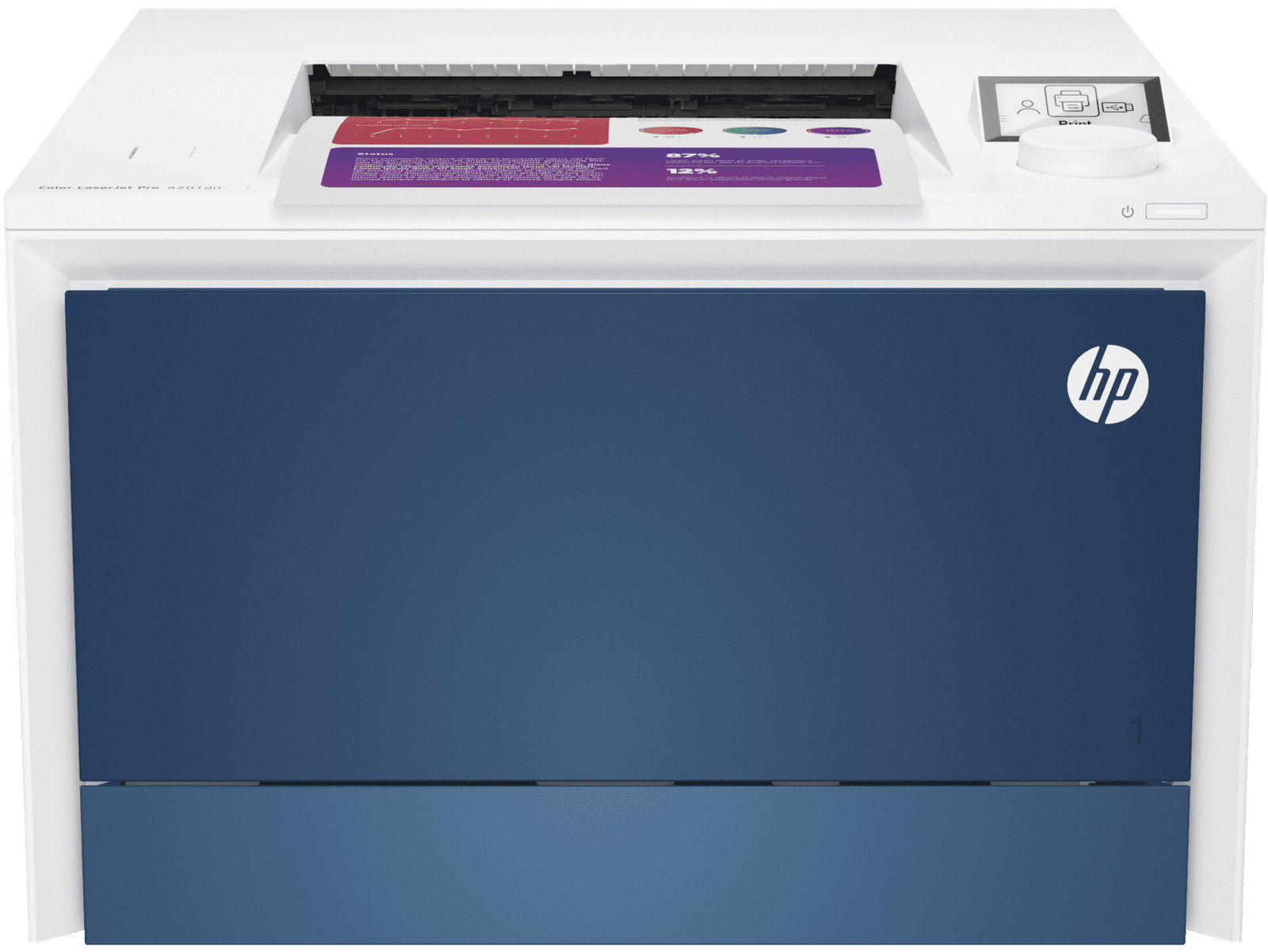HP Color LaserJet Pro 4201dn Color Laser Printer, 35 ppm, Automatic Duplex, 512