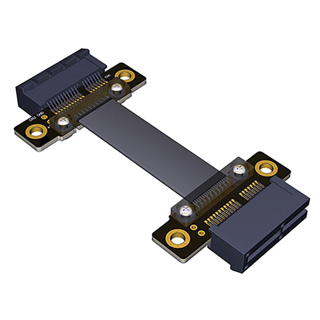 XT-XINTE PCI-e 36PIN 1X Extension Cable Gen3 PCI Express 3.0 Card Adapter Cable
