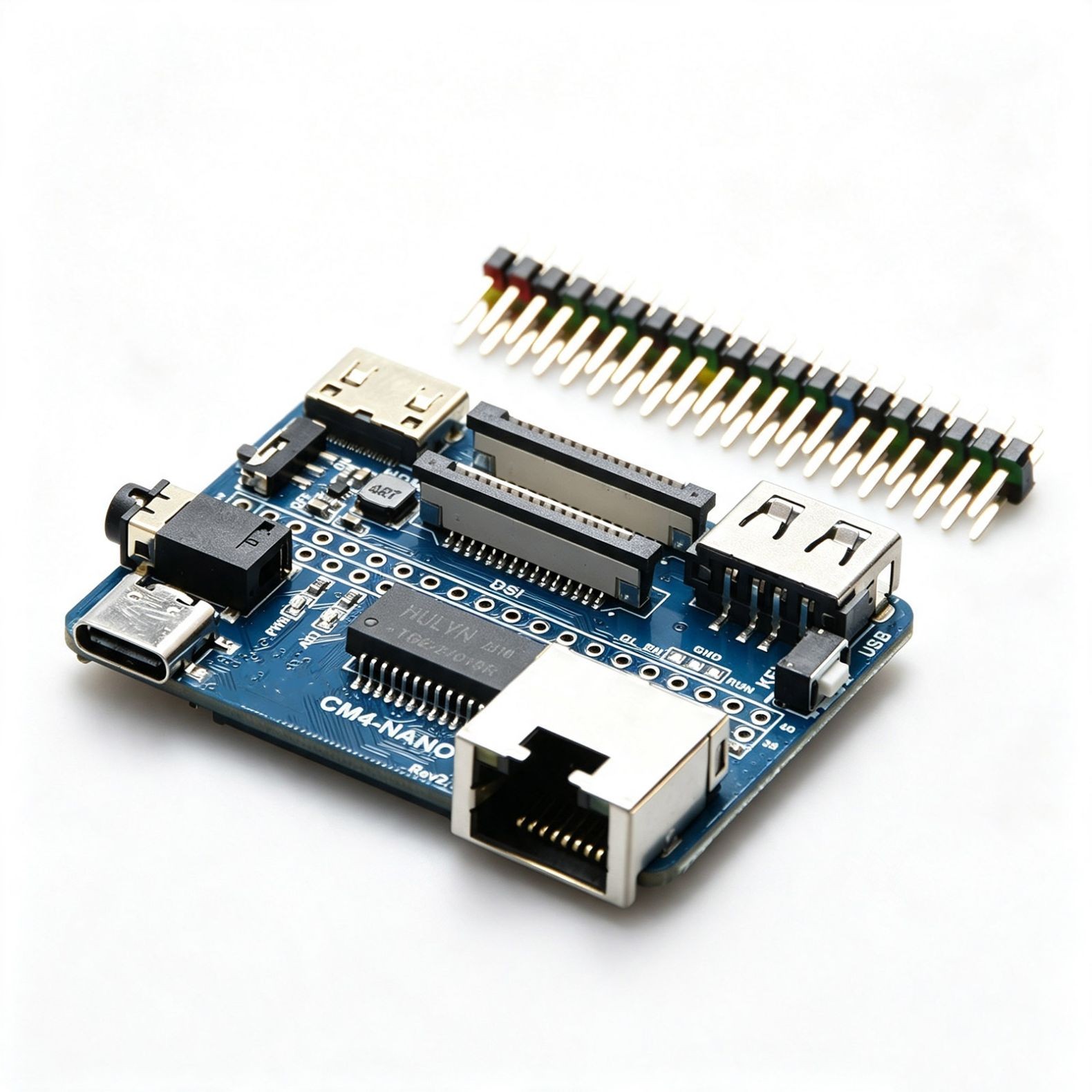 Dual Gigabit 5G 4G Ethernet Base Board (B) for Raspberry Pi Compute Module CM4