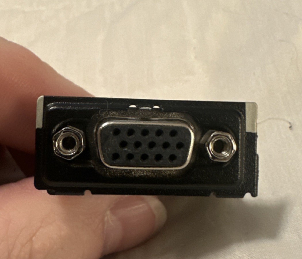 HP Flex IO VGA Port V1 – Tested Working – No Screws – Pulled from ProDesk 600 G5