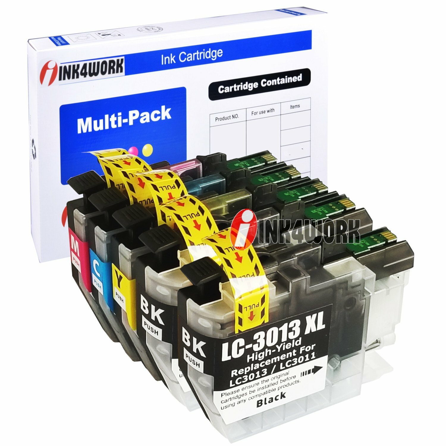 LC3013 XL Ink Cartridge for LC-3011 MFC-J491DW MFC-J497DW MFC-J895DW J690DW  lot