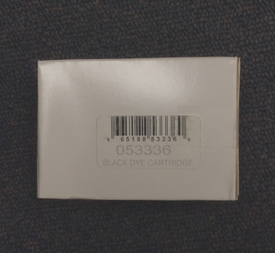 Primera Technology Black Dye Ink Cartridge 53336 New