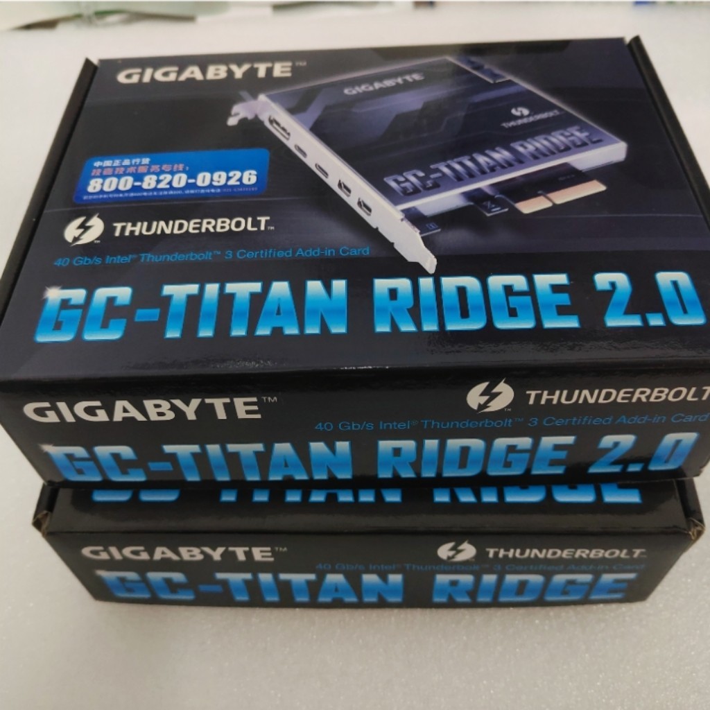 Gigabyte GC-TITAN RIDGE Thunderbolt 3 Expansion Card