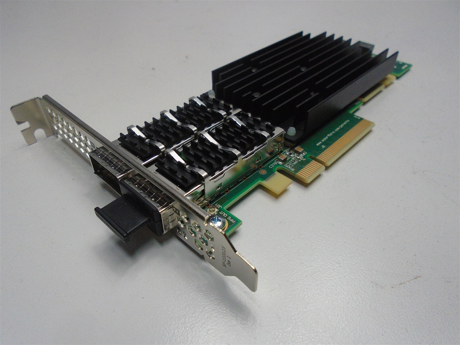 Solarflare XtremeScale 8042 40GbE Dual Port NIC High Profile With 